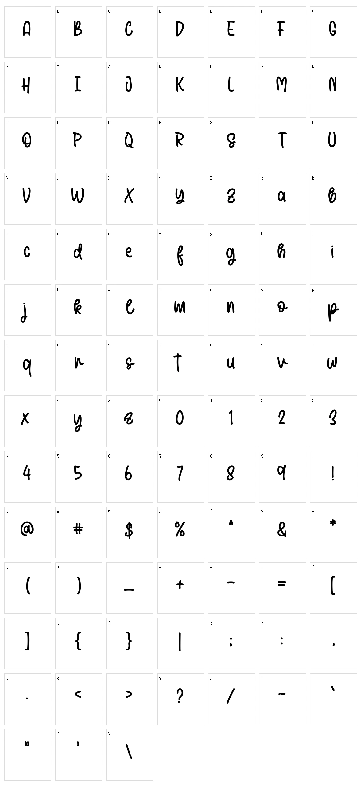 September Farmhouse Character Set