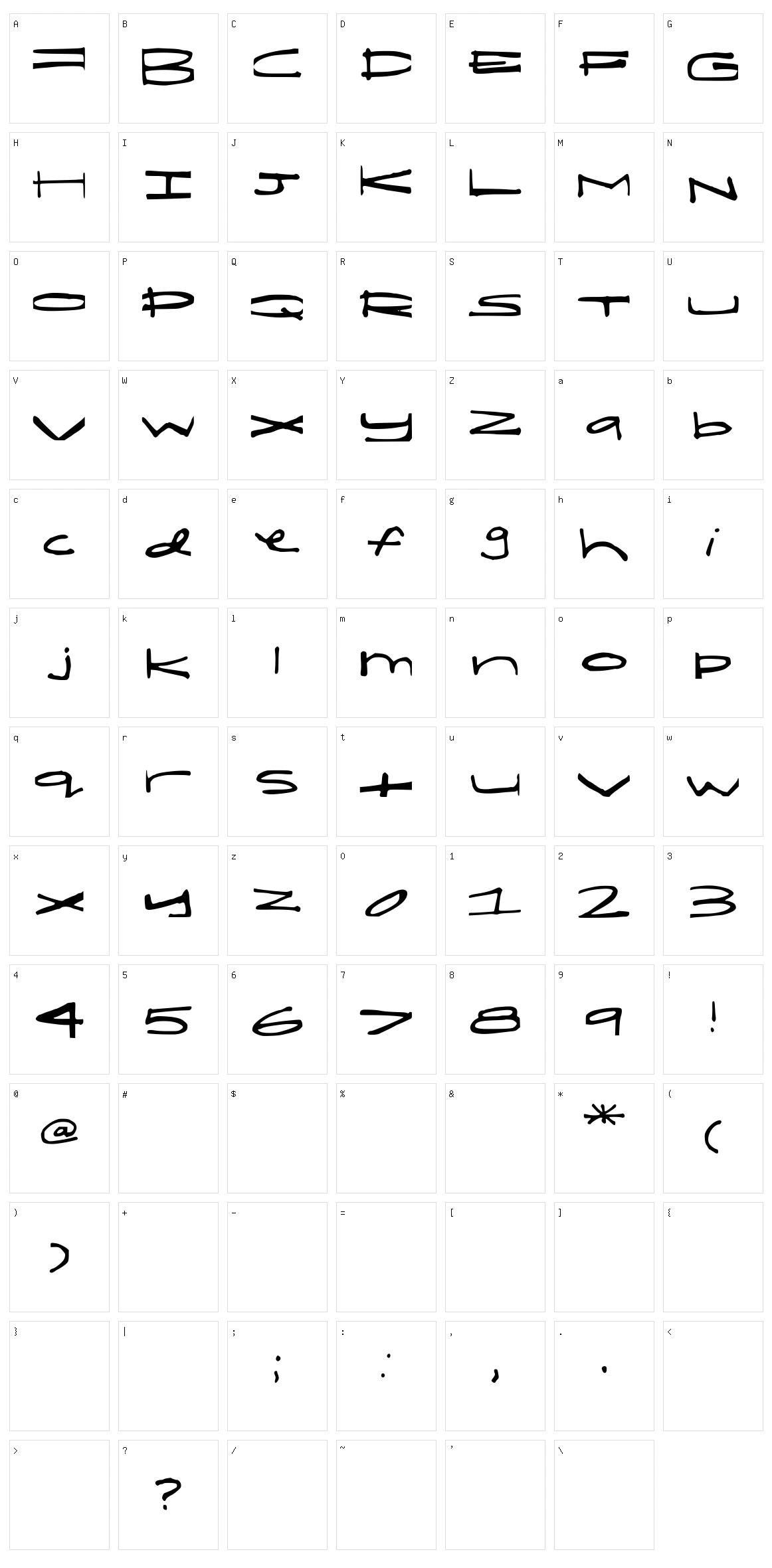 Shelby Short and Fat Character Set