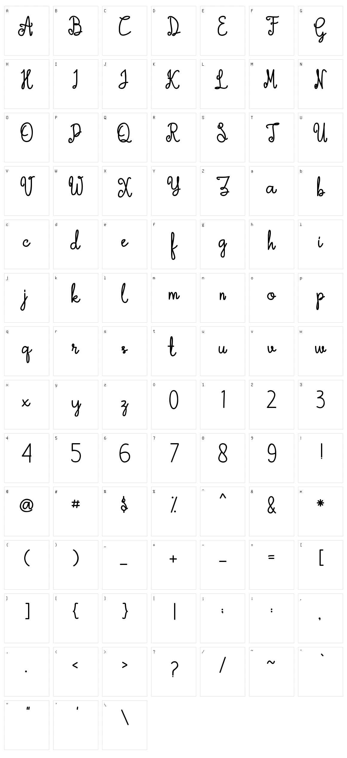 Shy Cat Character Set