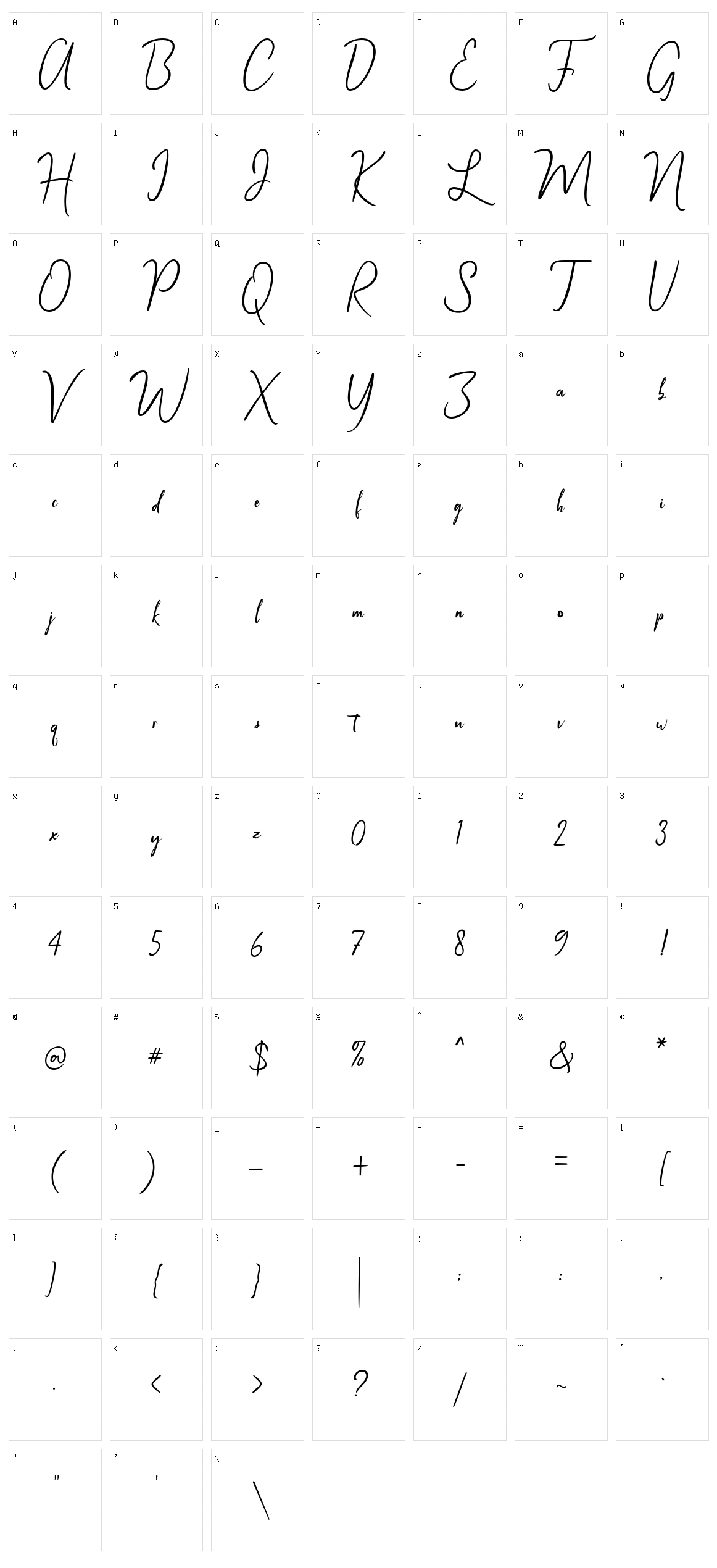 Someday Character Set