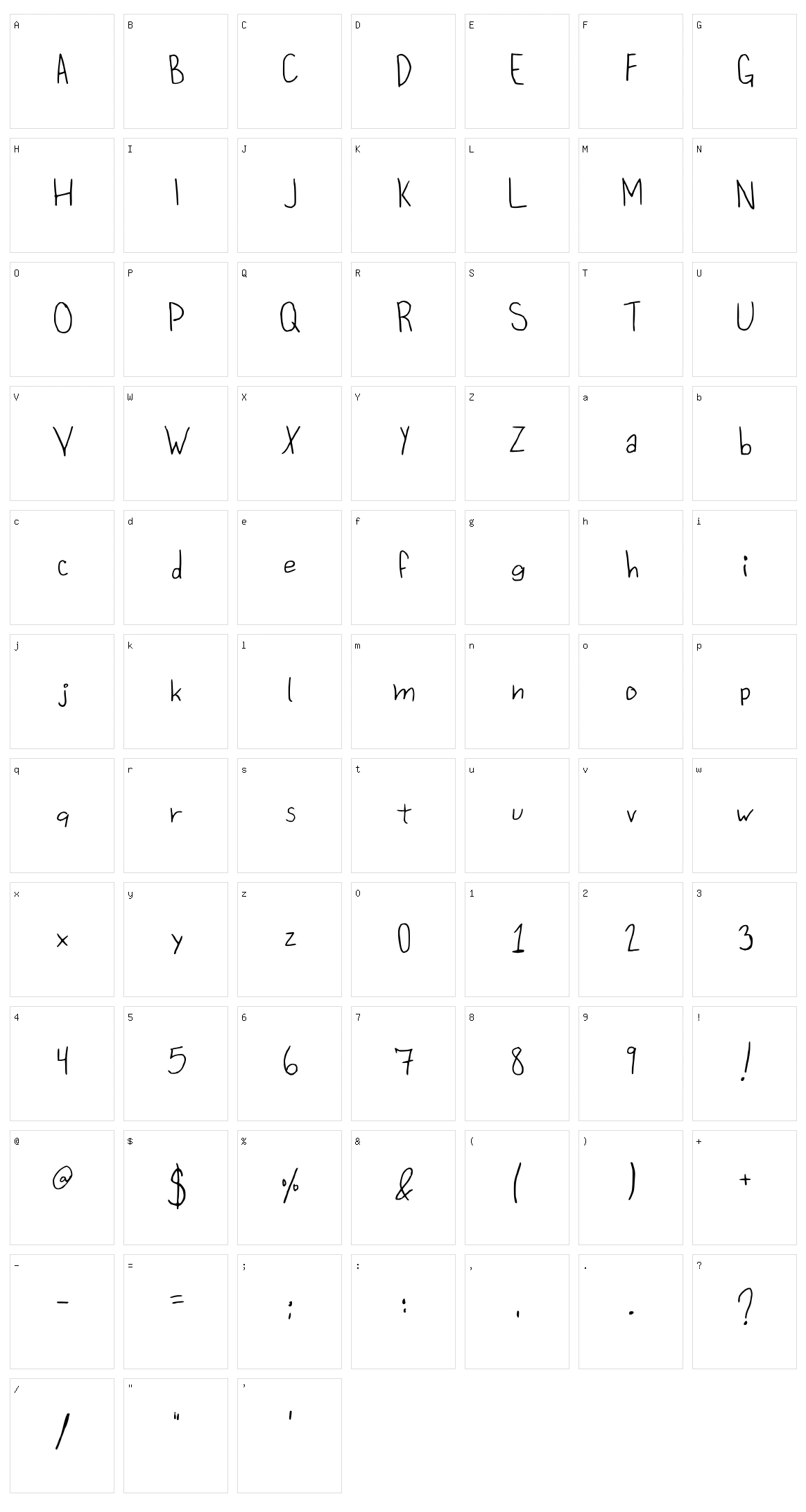 Sour Cream And Onion Character Set