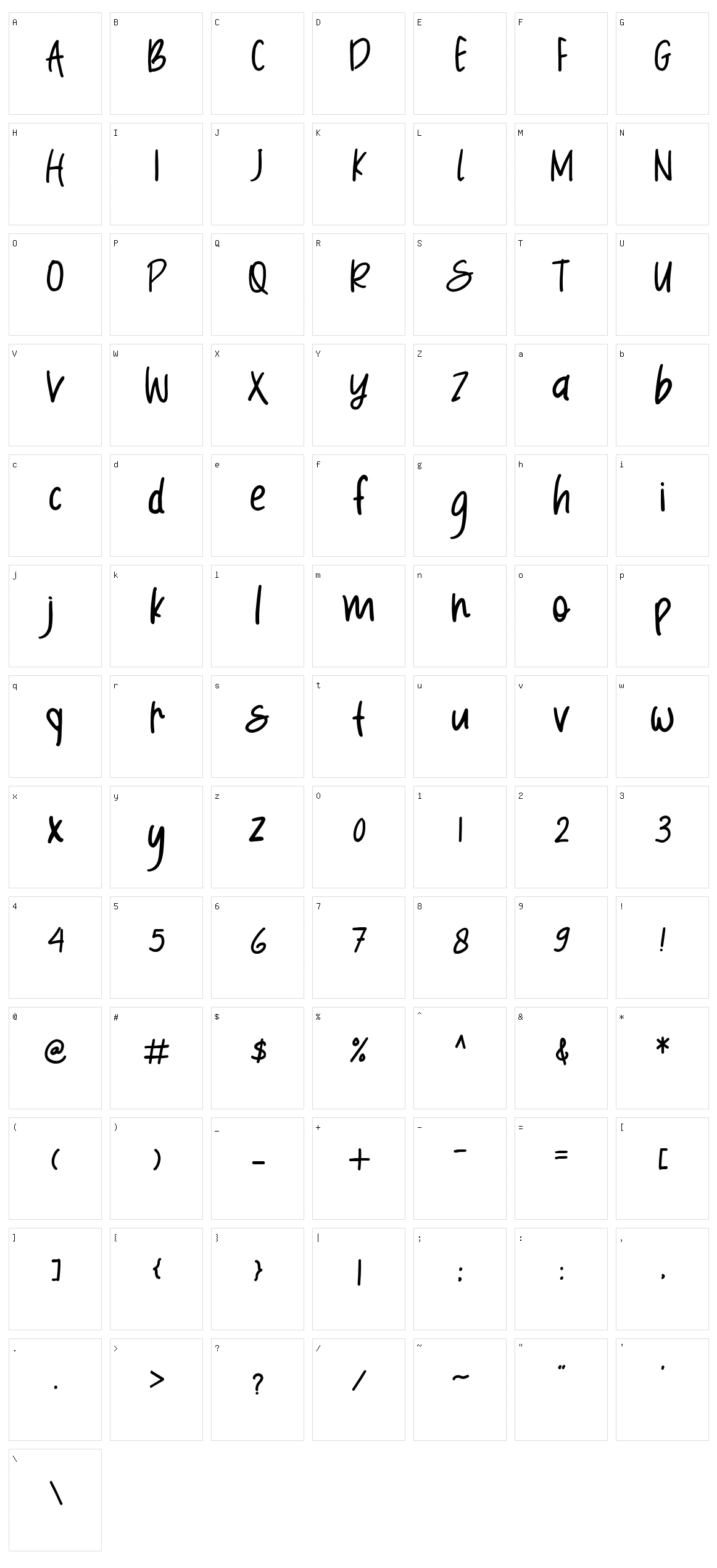 Special Blackletter Character Set