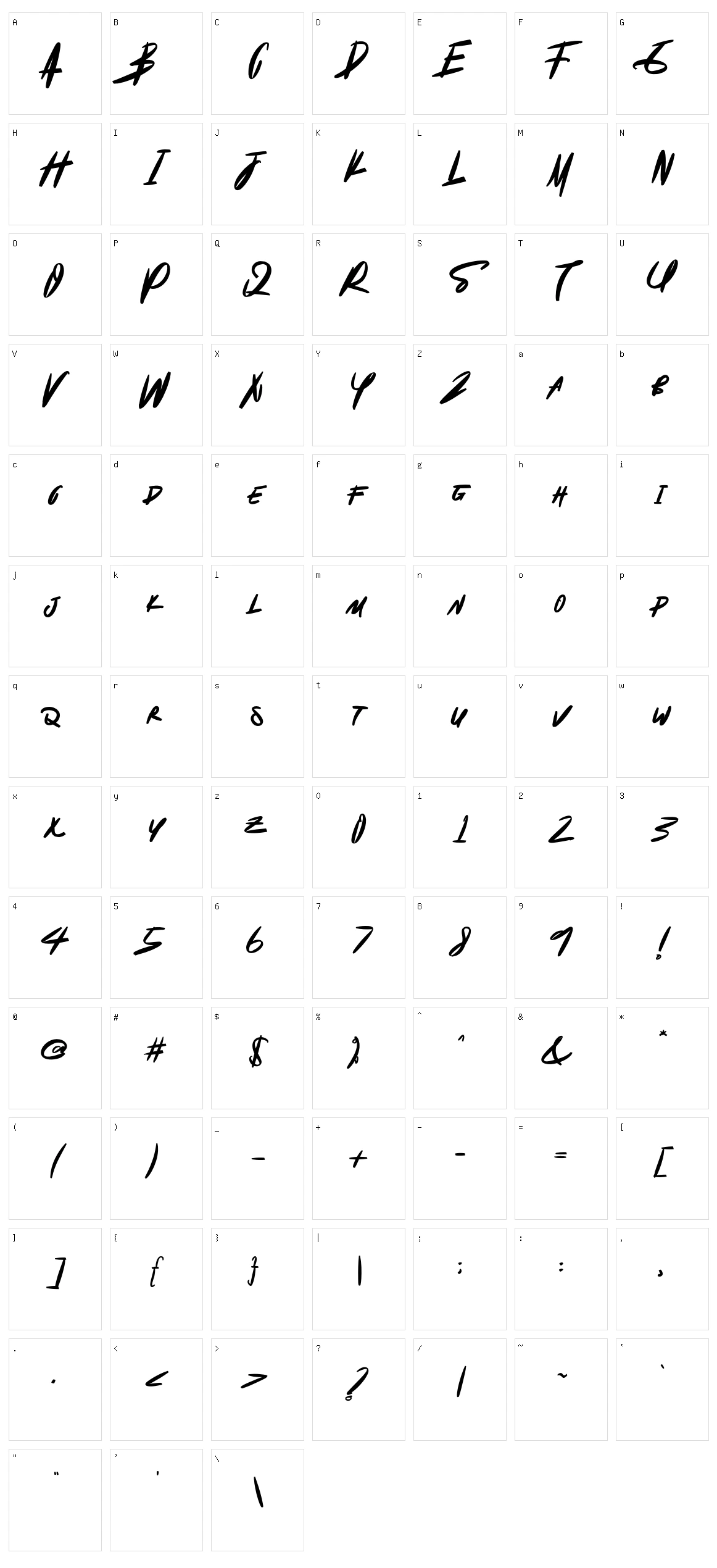 Special Guest Character Set