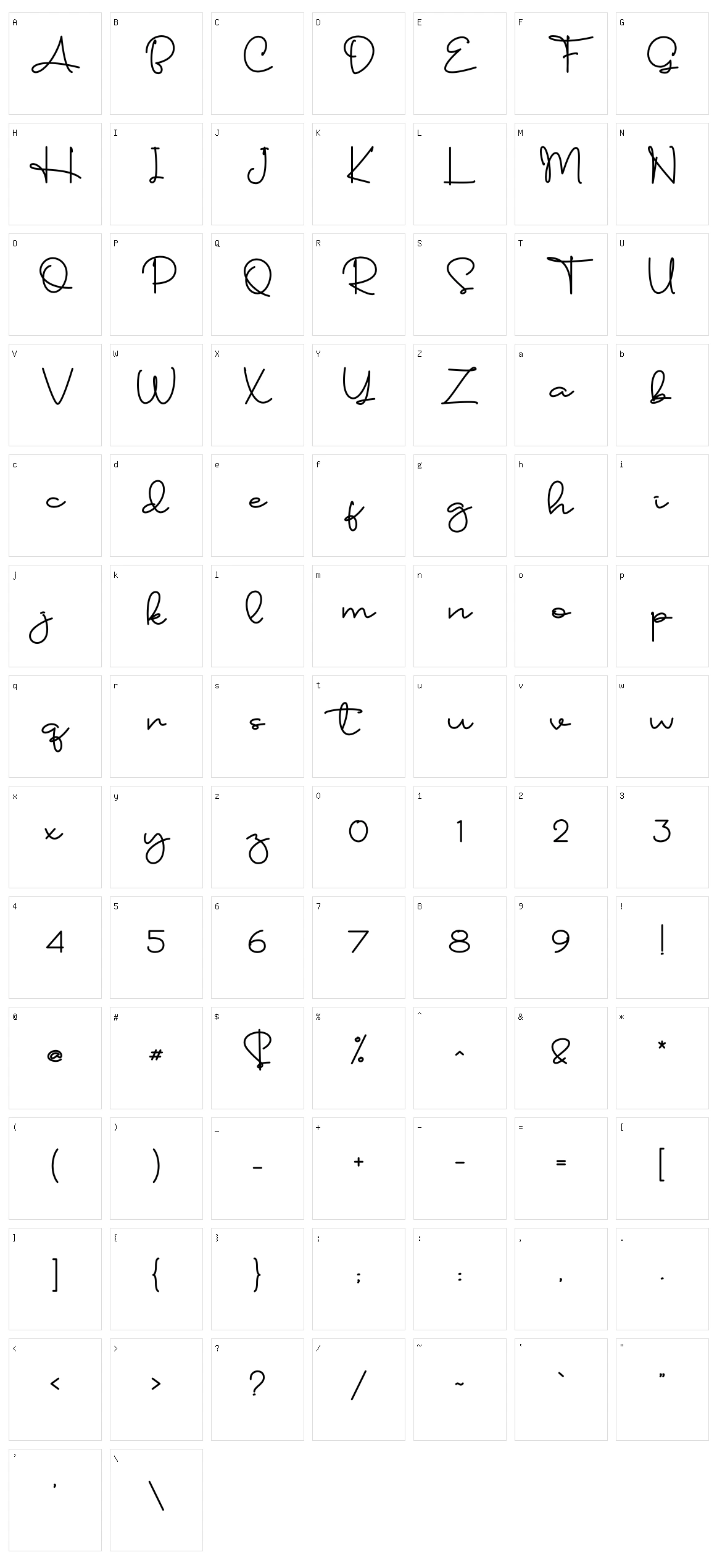 Standing Classy Character Set