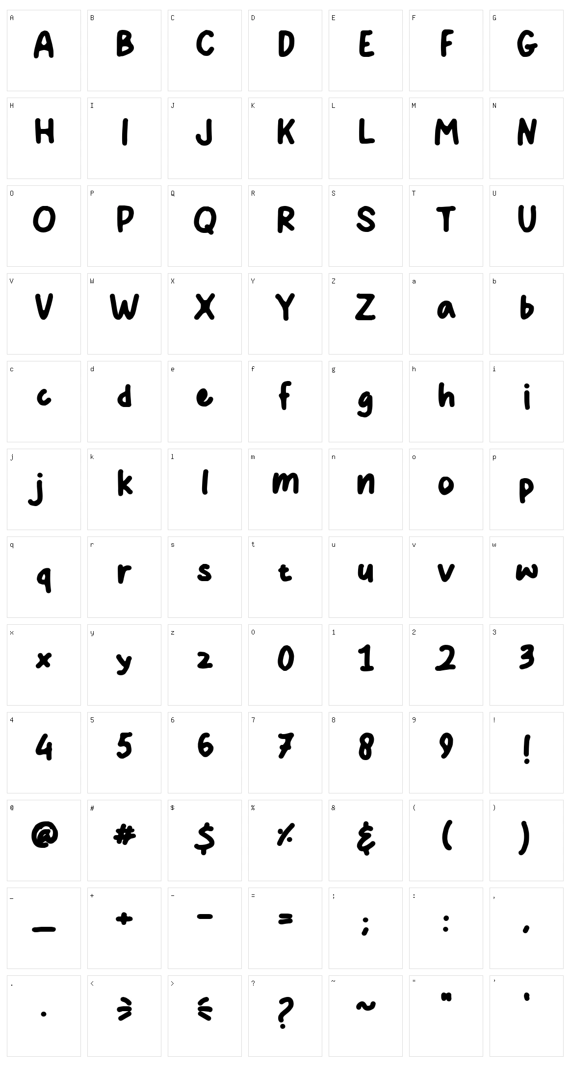 Stay Fun Character Set