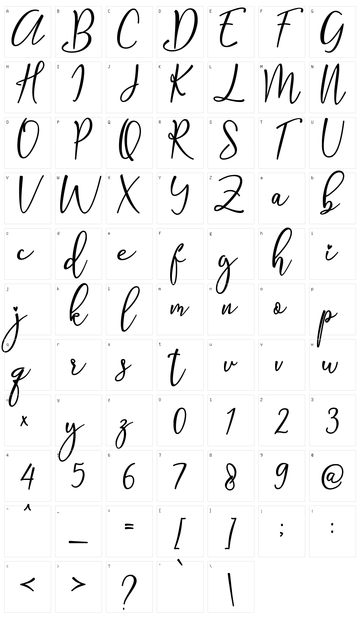 Stay Summer Character Set