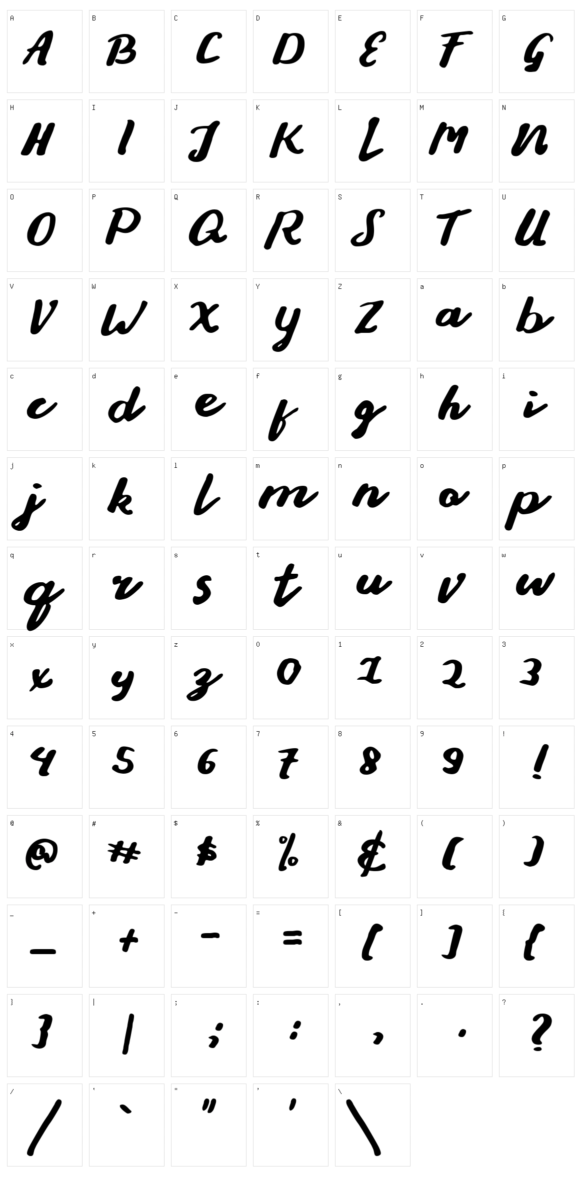 Stay Young Character Set