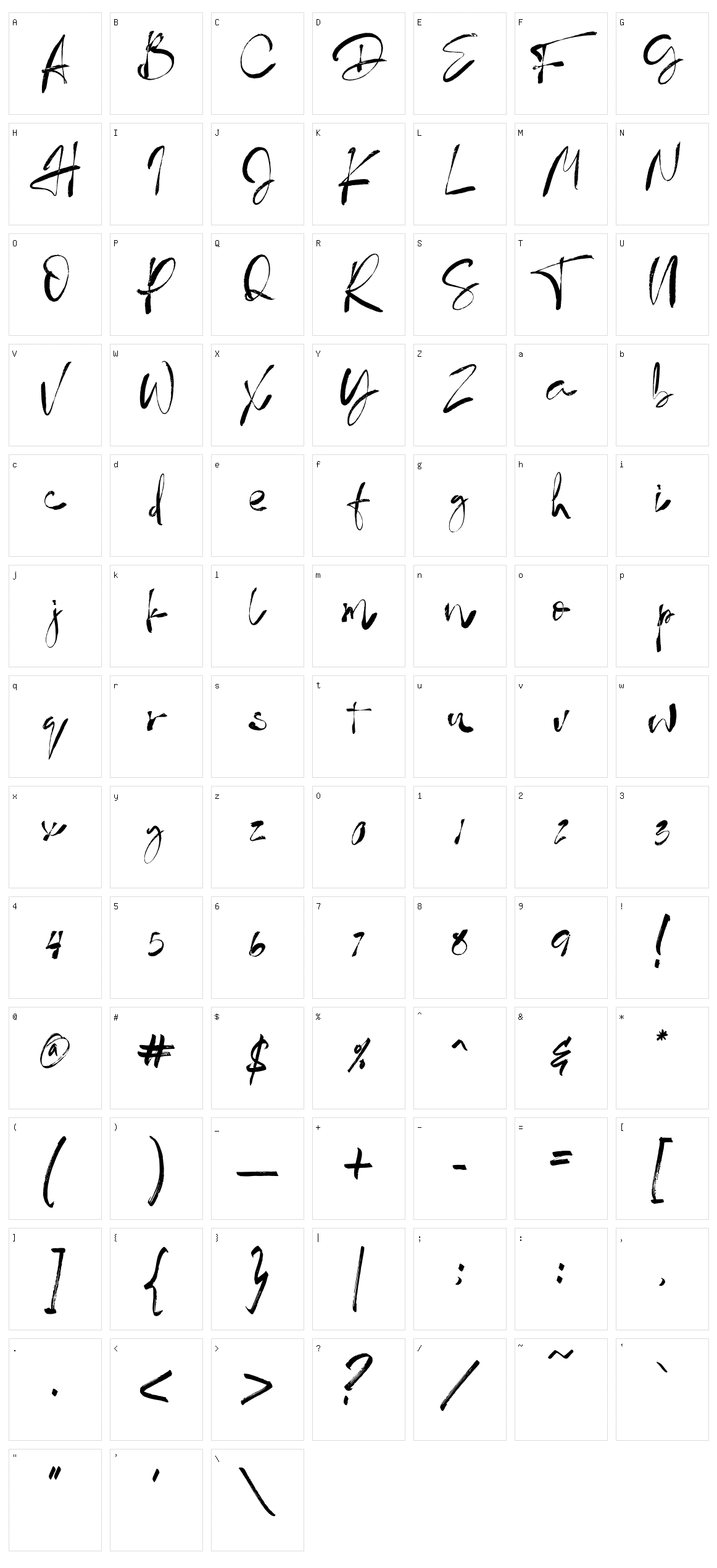 Stmath Character Set