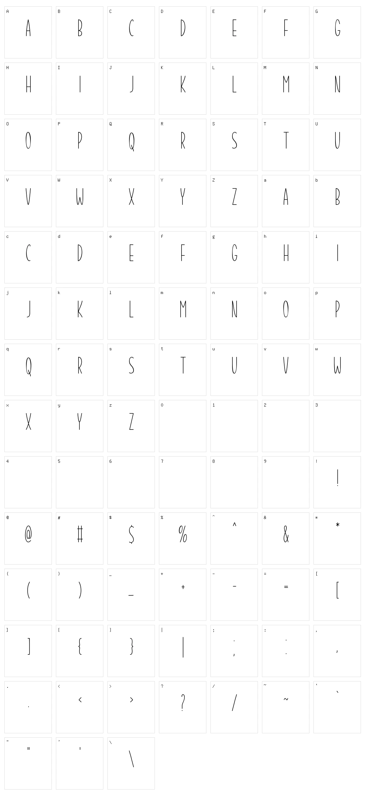 Summer Garden Character Set