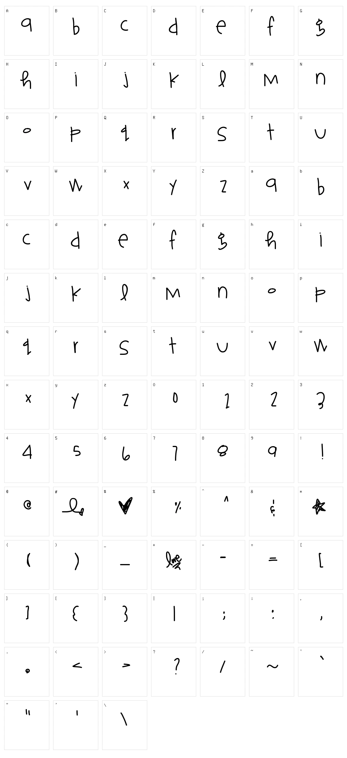 Super Girlfriend Character Set