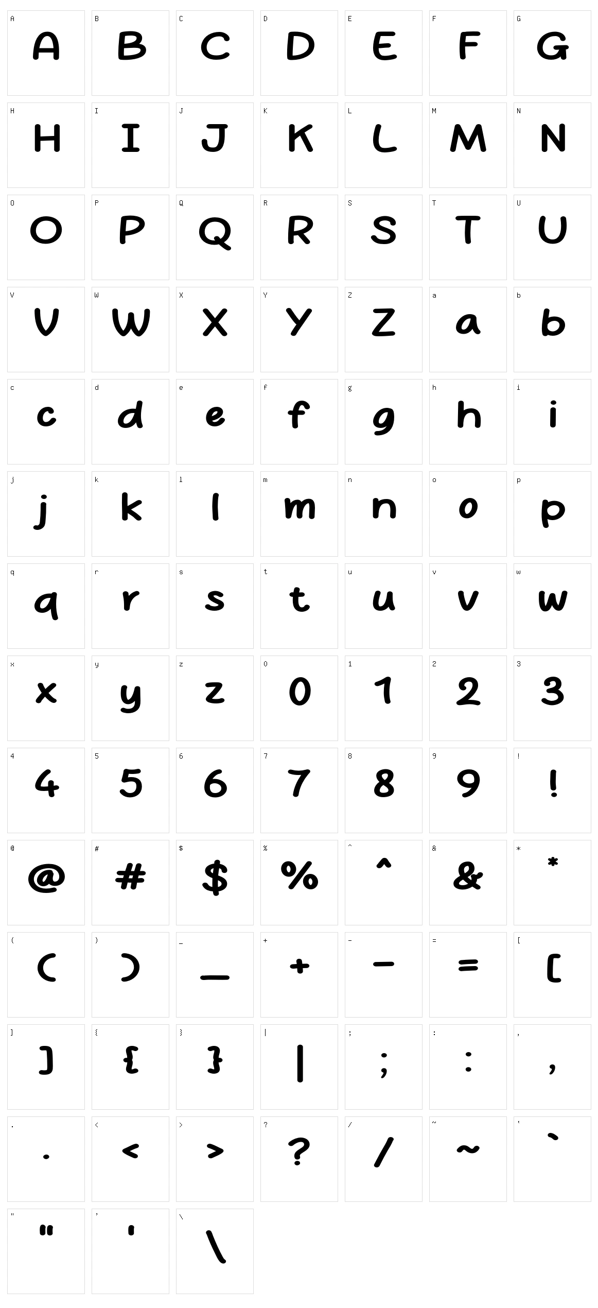 Super Noodles Character Set