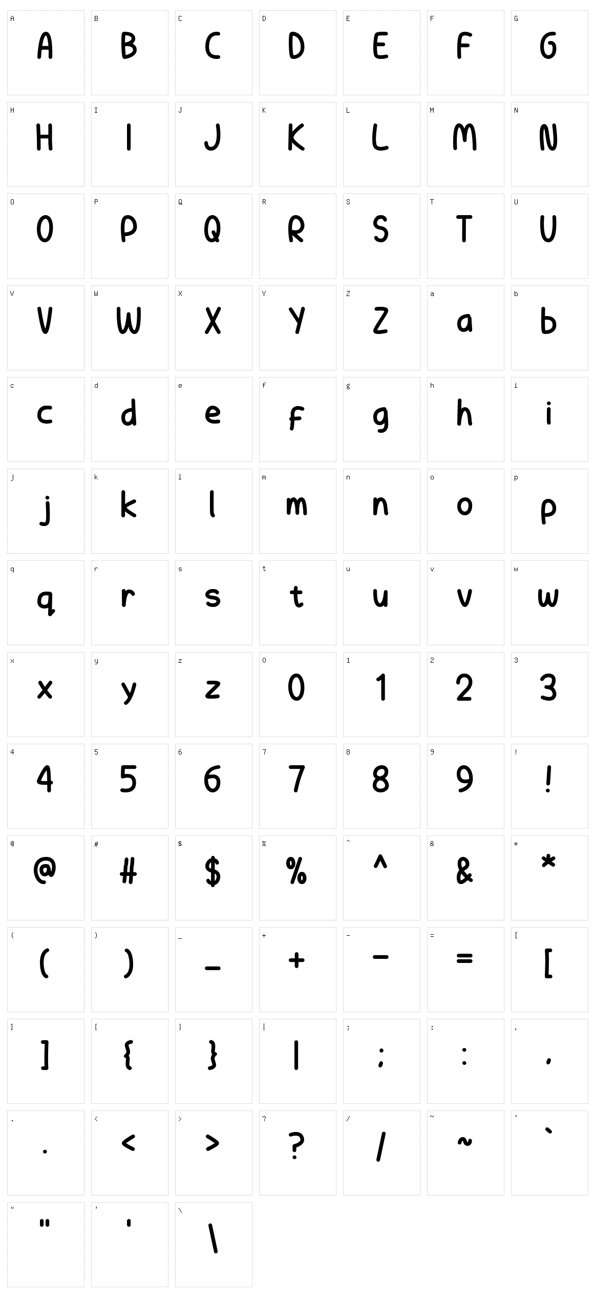 Super Renewables Character Set