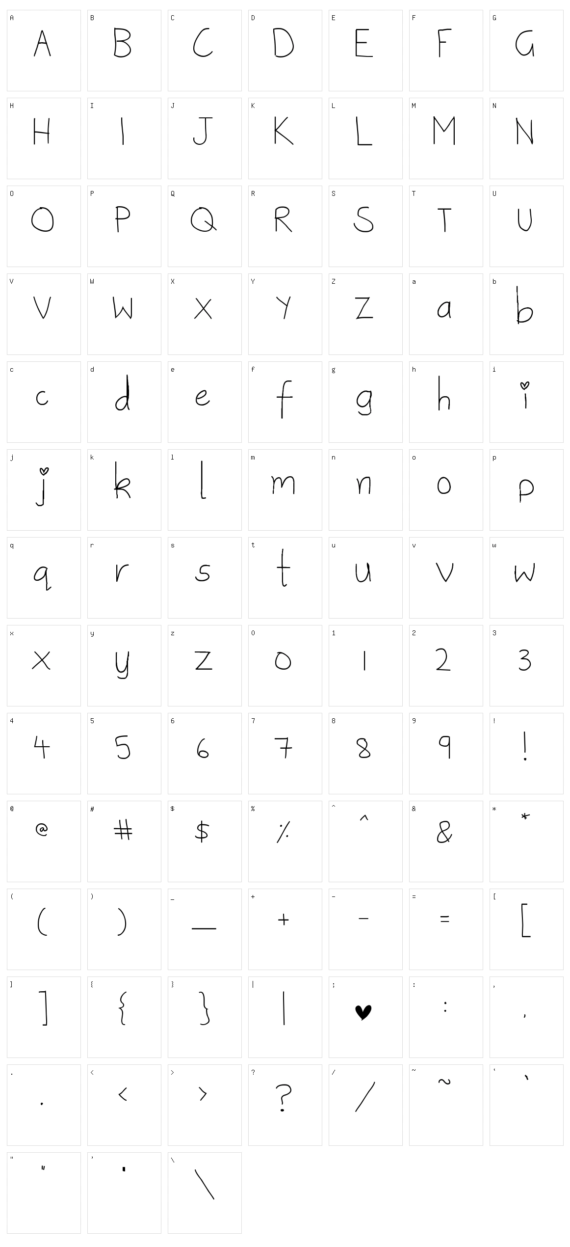 Sweetie Pie Character Set