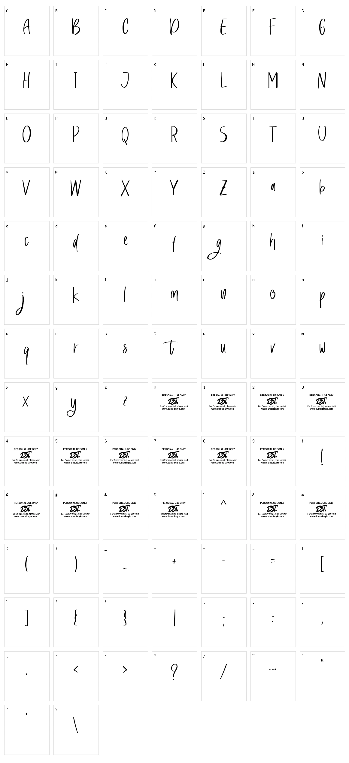 Sweety Petty Character Set