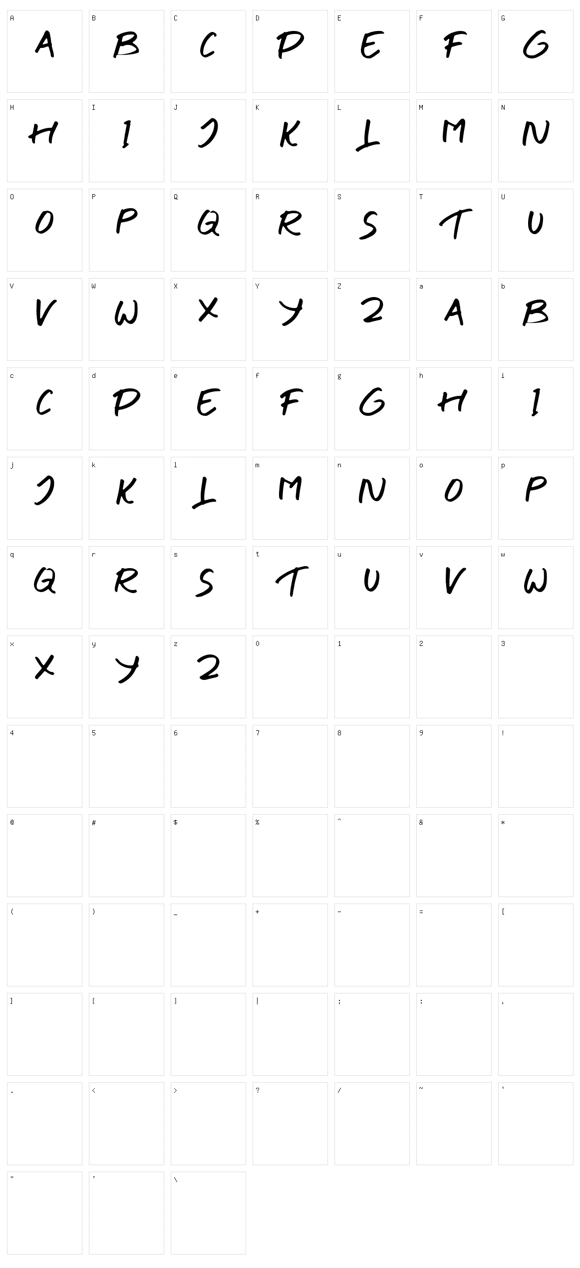 The Crown Character Set