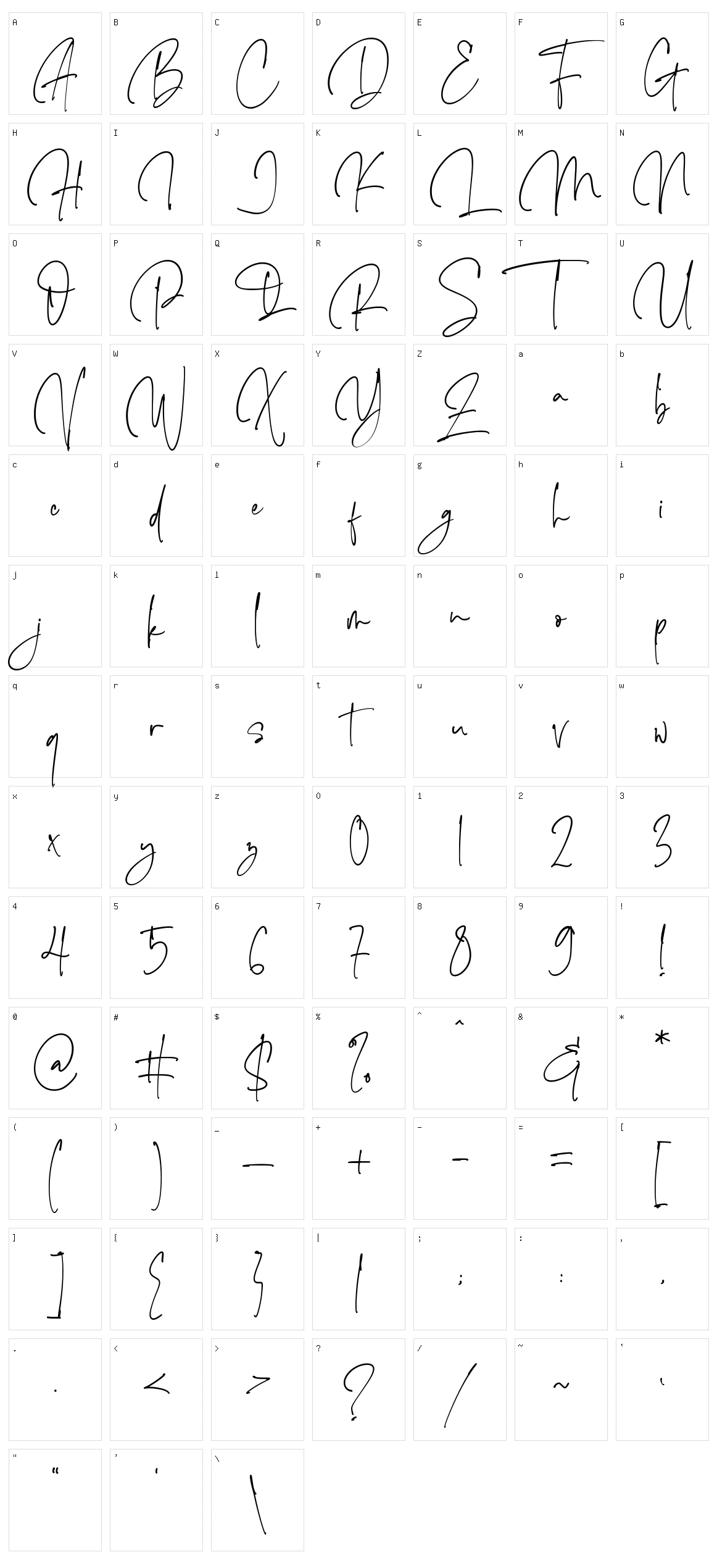 The Imaginations Character Set