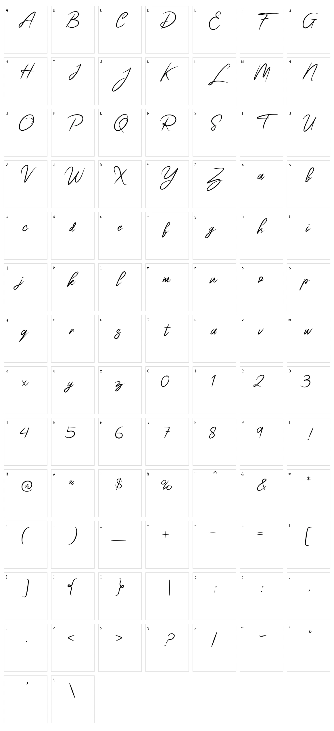 The Youther Character Set