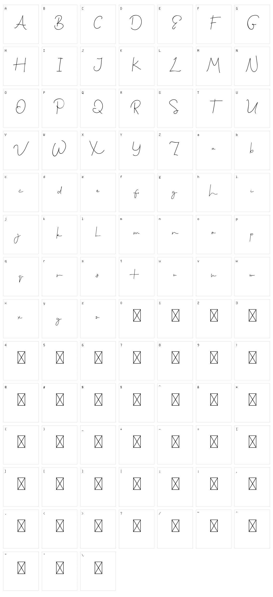 Treated Good Character Set