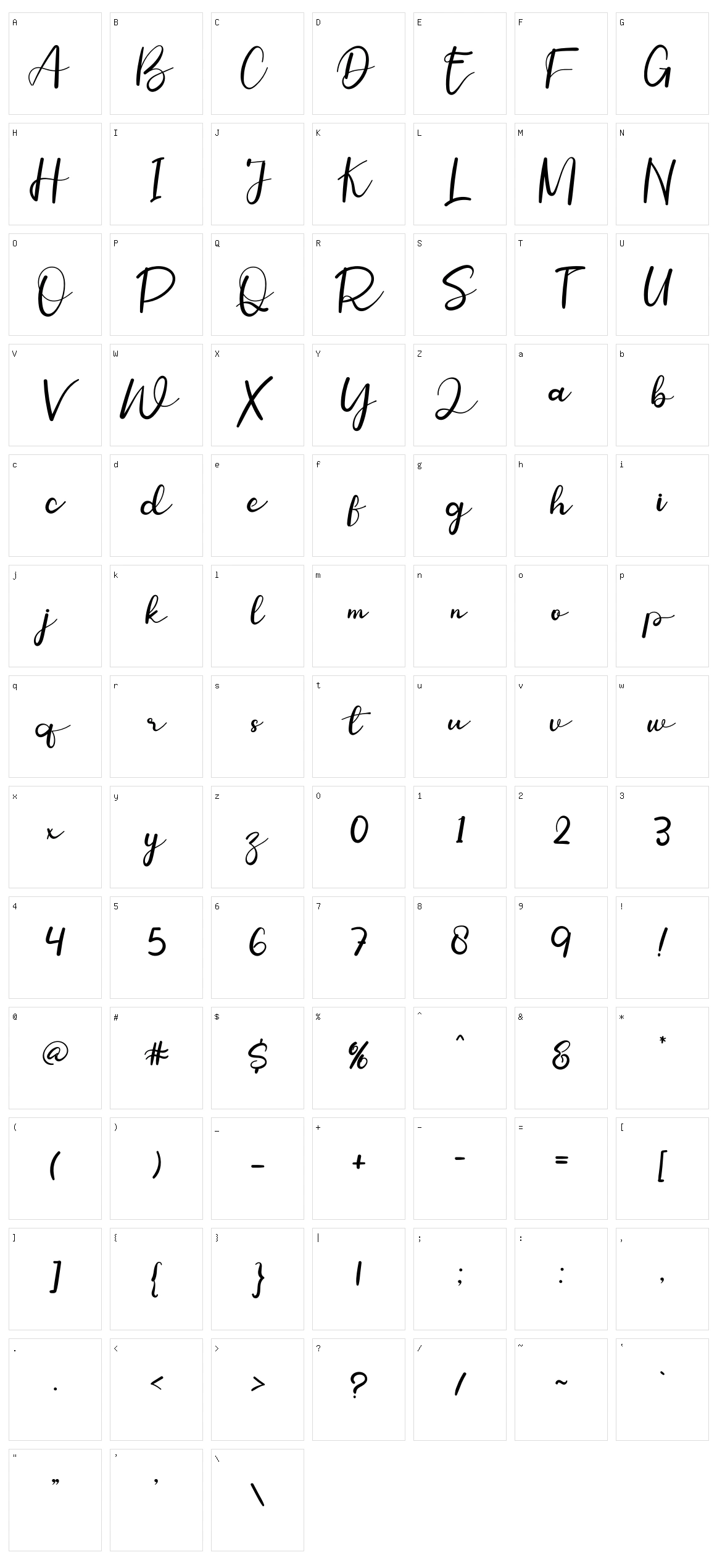 Valentine On February Character Set