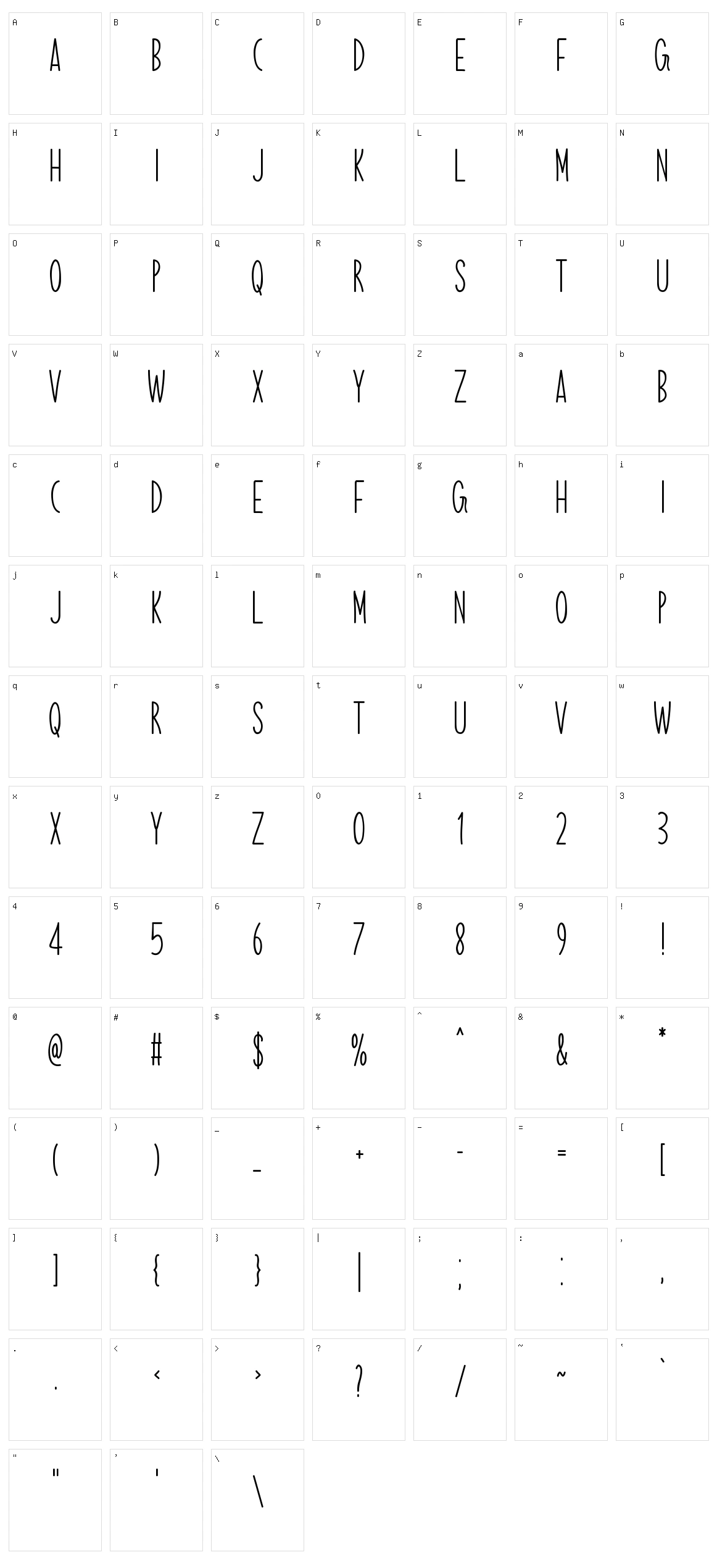 Valentine Things Character Set