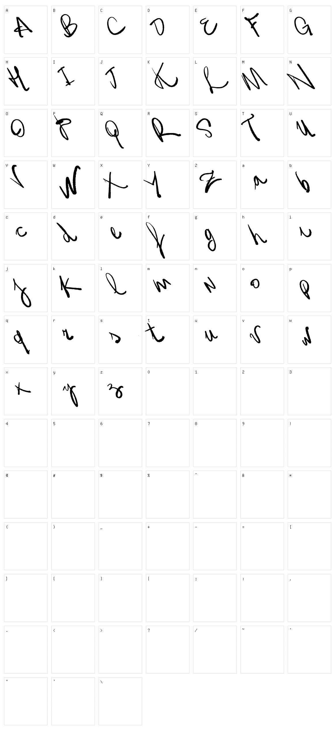 Vtks Zamioyn Character Set