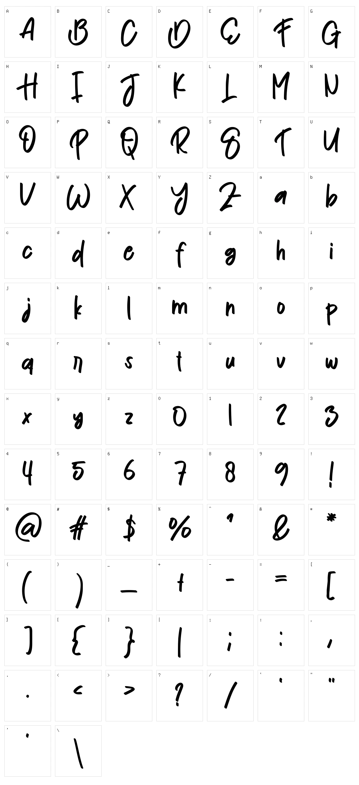 Wedding School Character Set