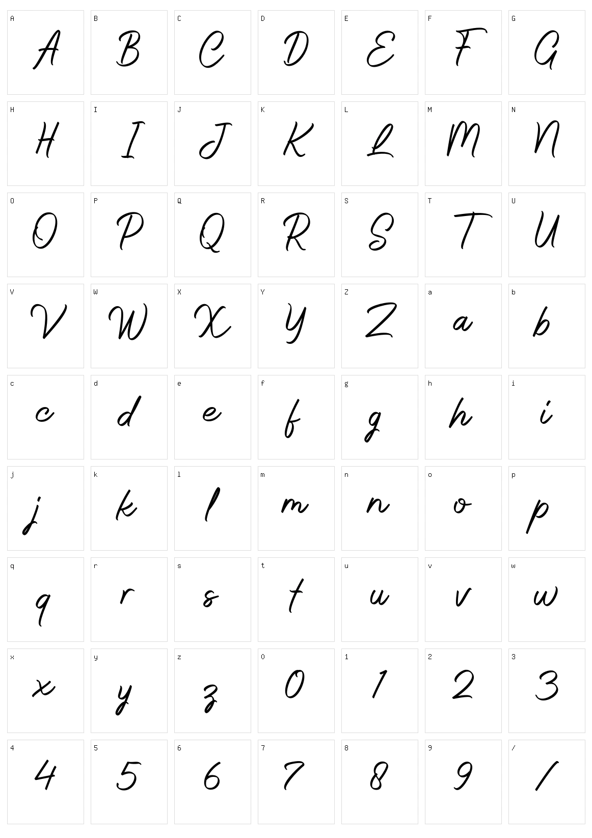 Whitelist Character Set