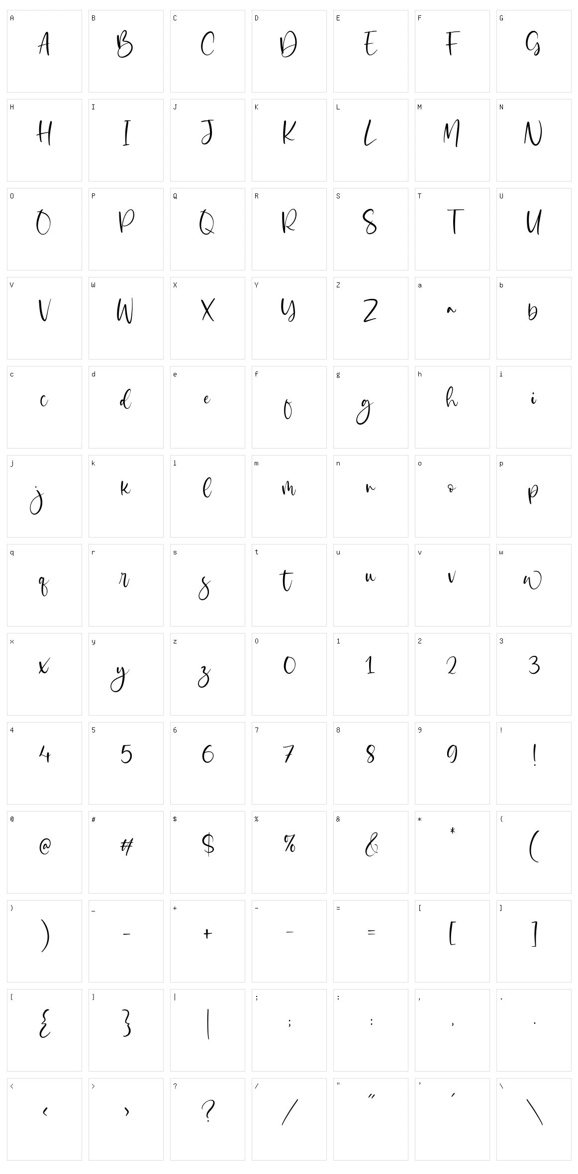 Wicked Dream Character Set