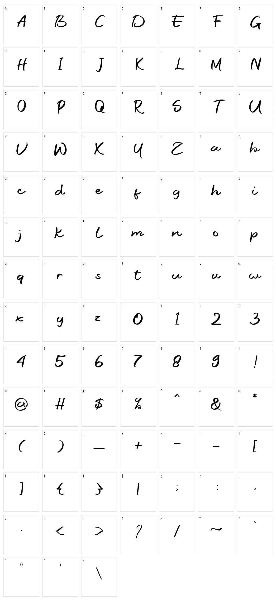 Yeager Gang Character Set