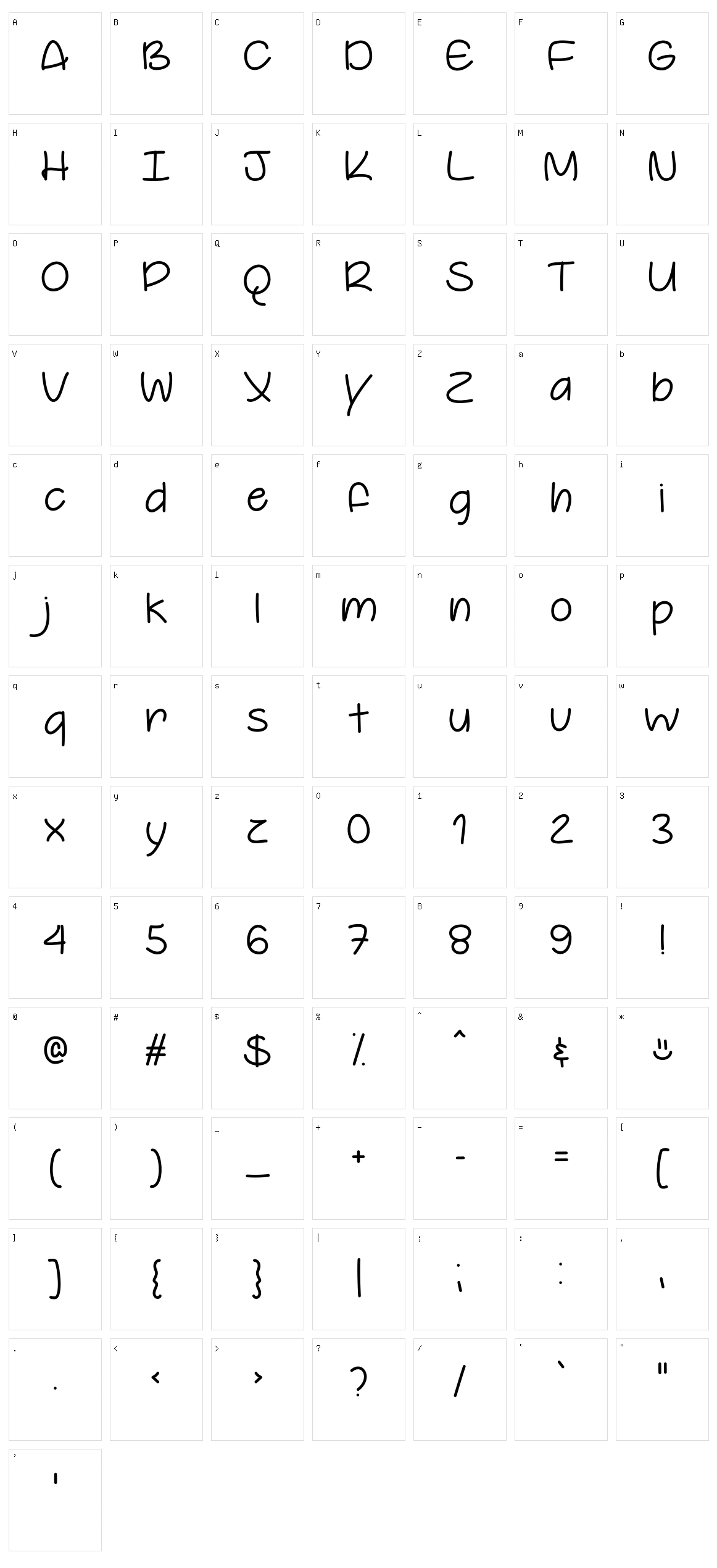 You're So Cool Character Set