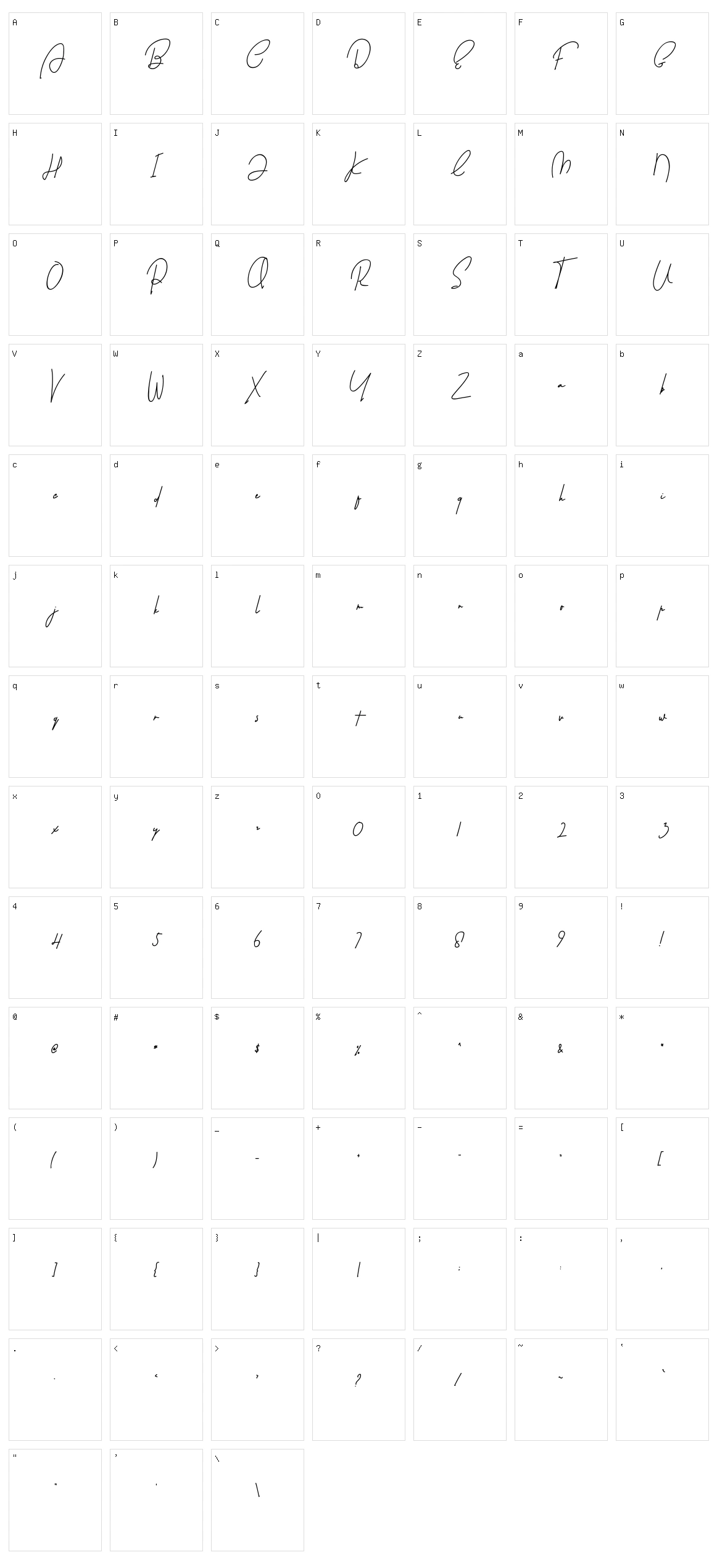 Young Master Character Set