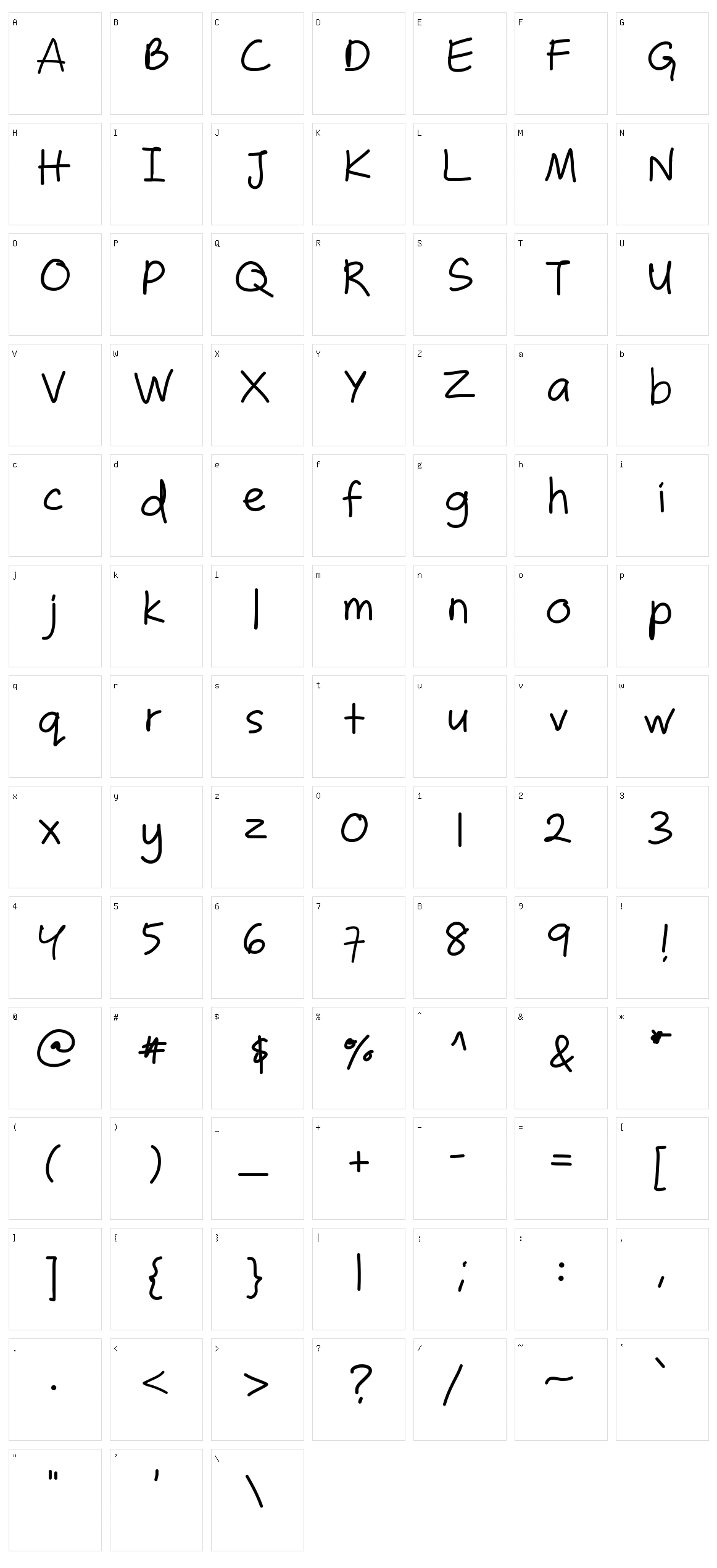 Zakirahs Casual Character Set