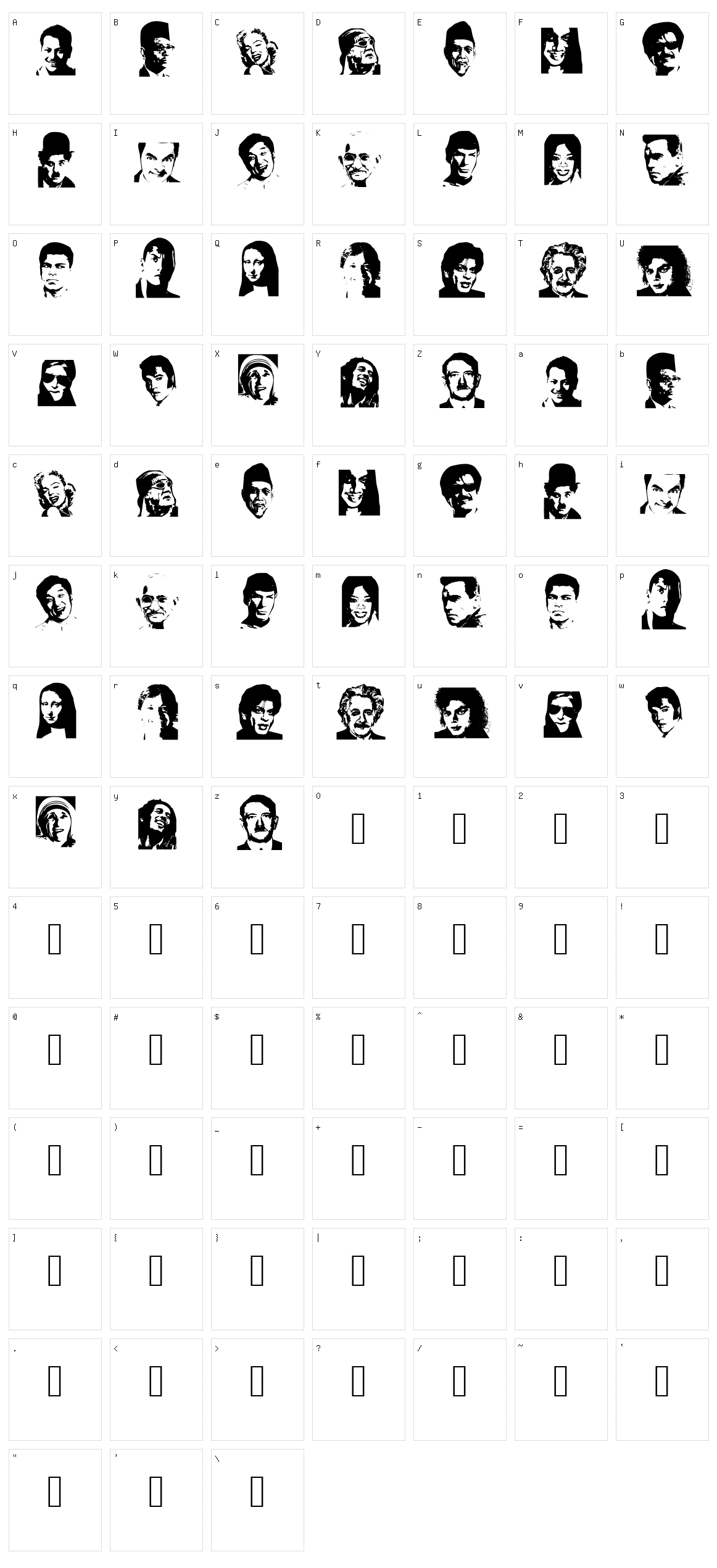 Personality Character Set