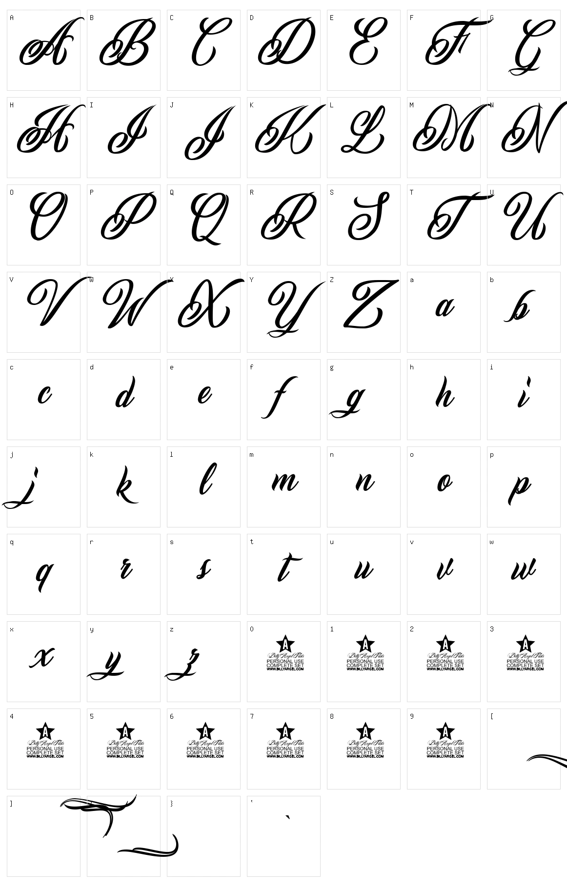 Inked Skin Character Set