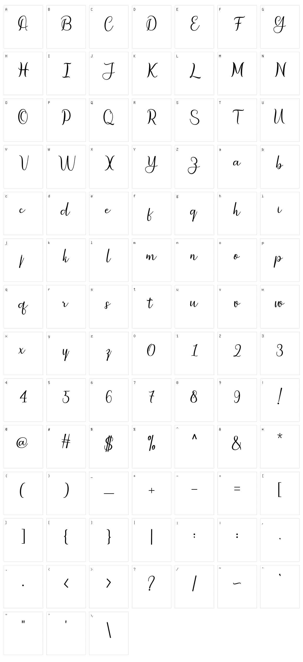 Jackpot Character Set