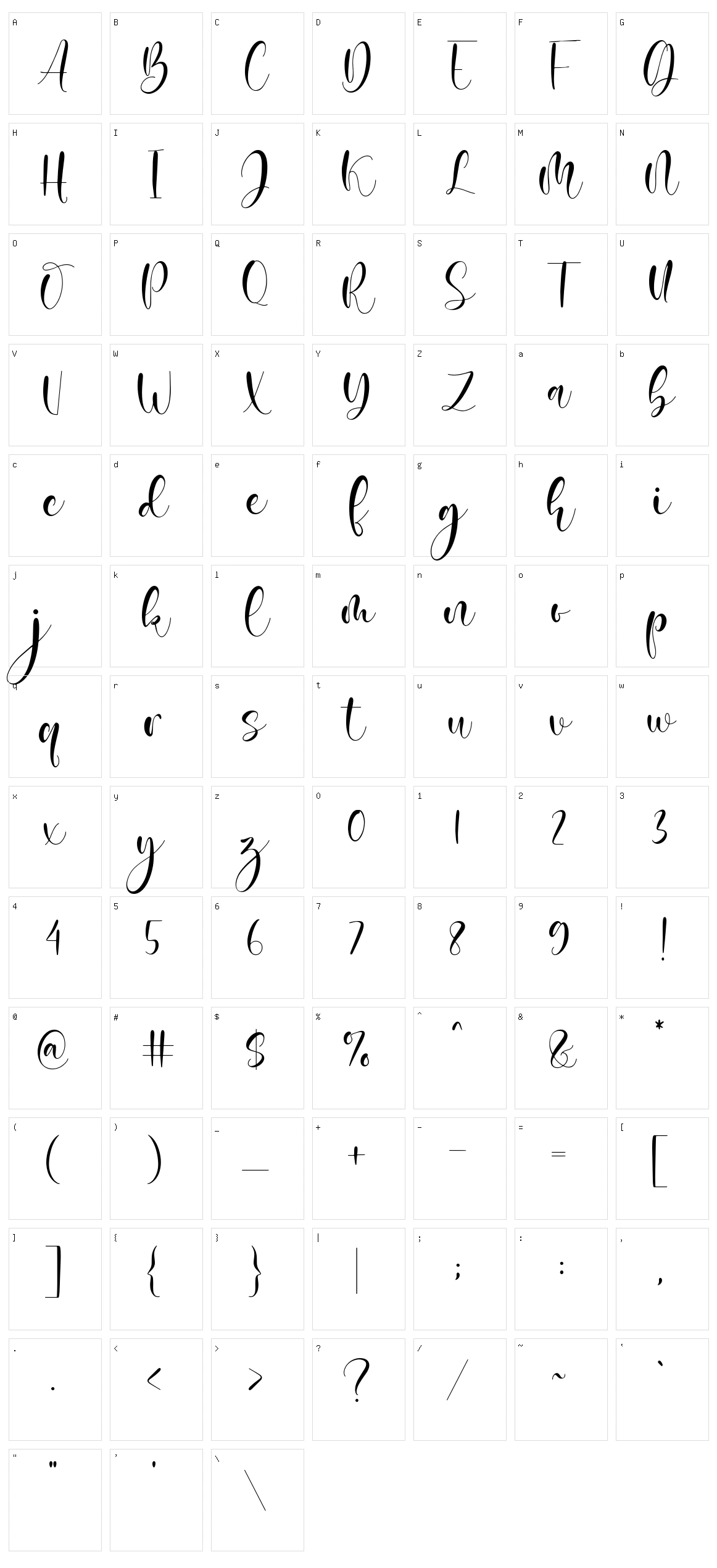 Juliette Michel Character Set