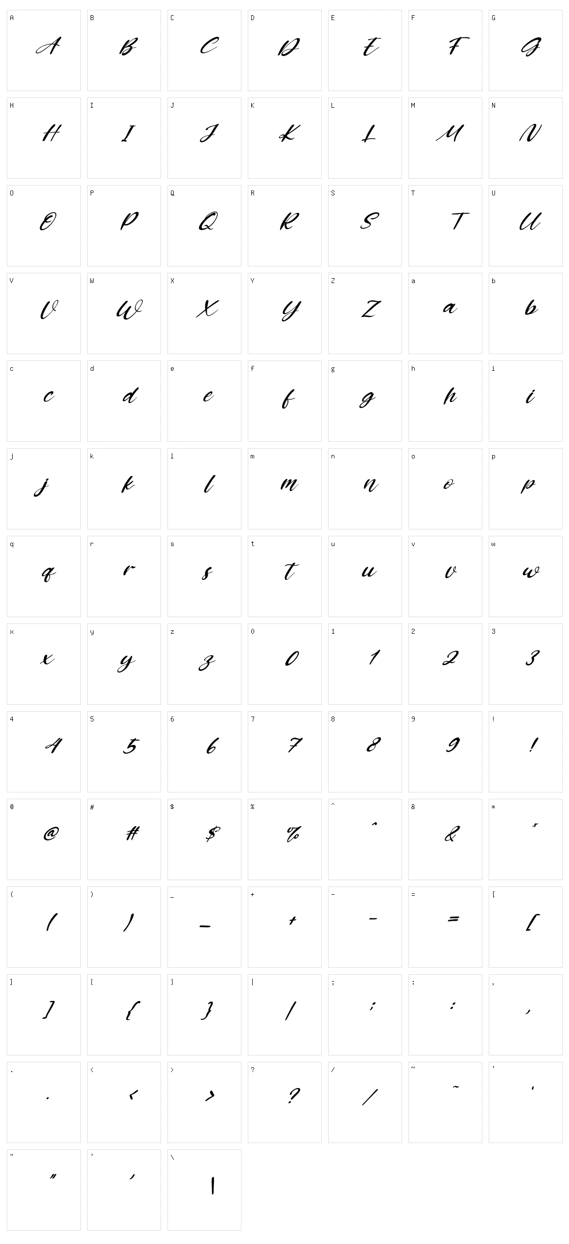 Kiss Boom Character Set