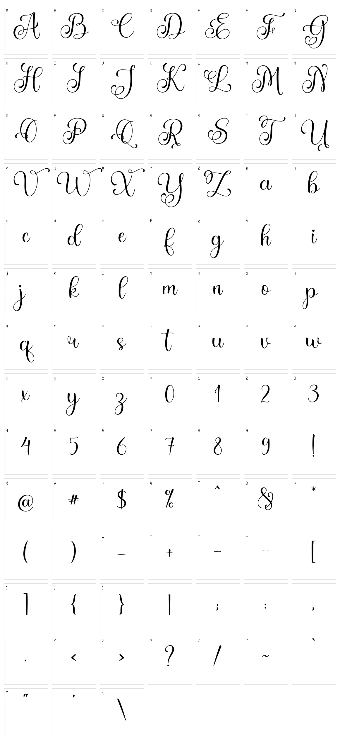 Maldives Character Set