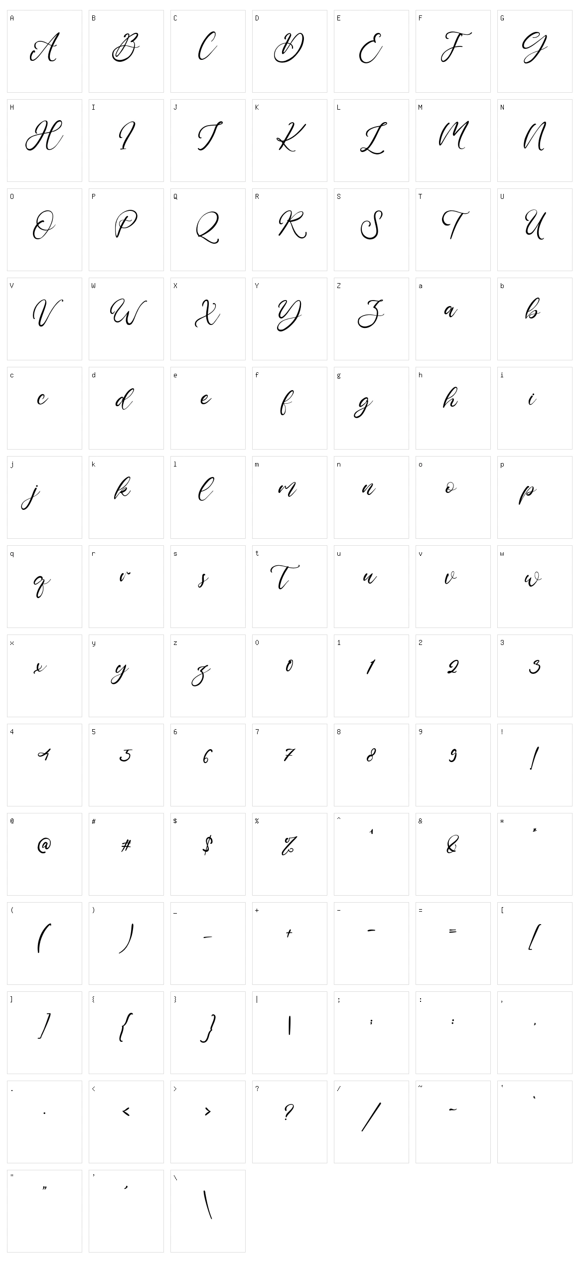 Maple Forest Character Set