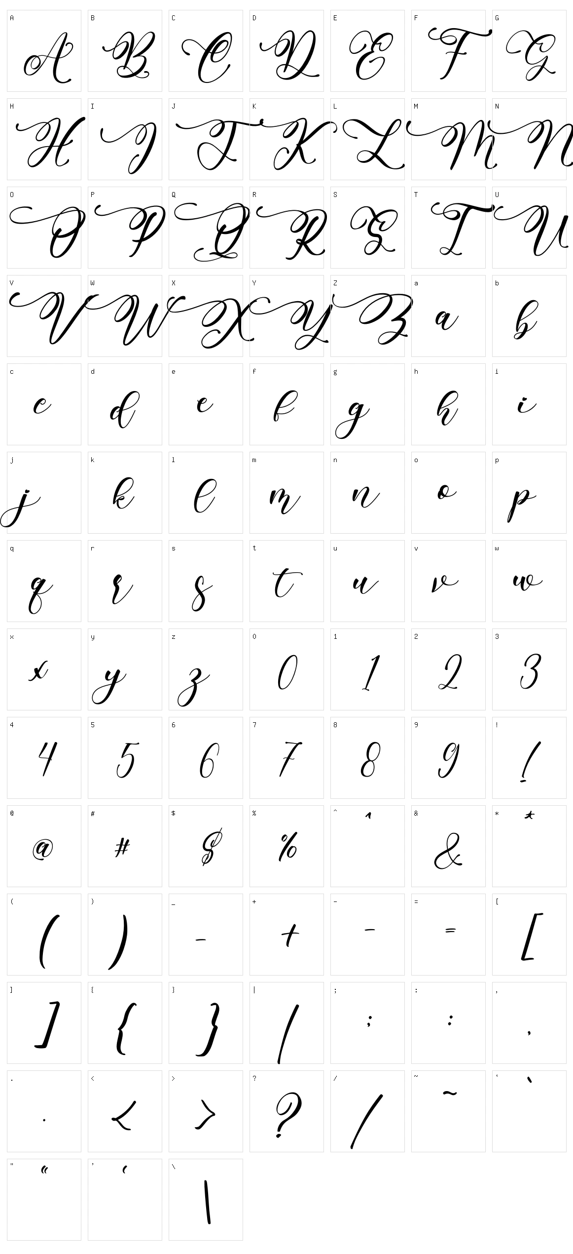 Marthiya Character Set