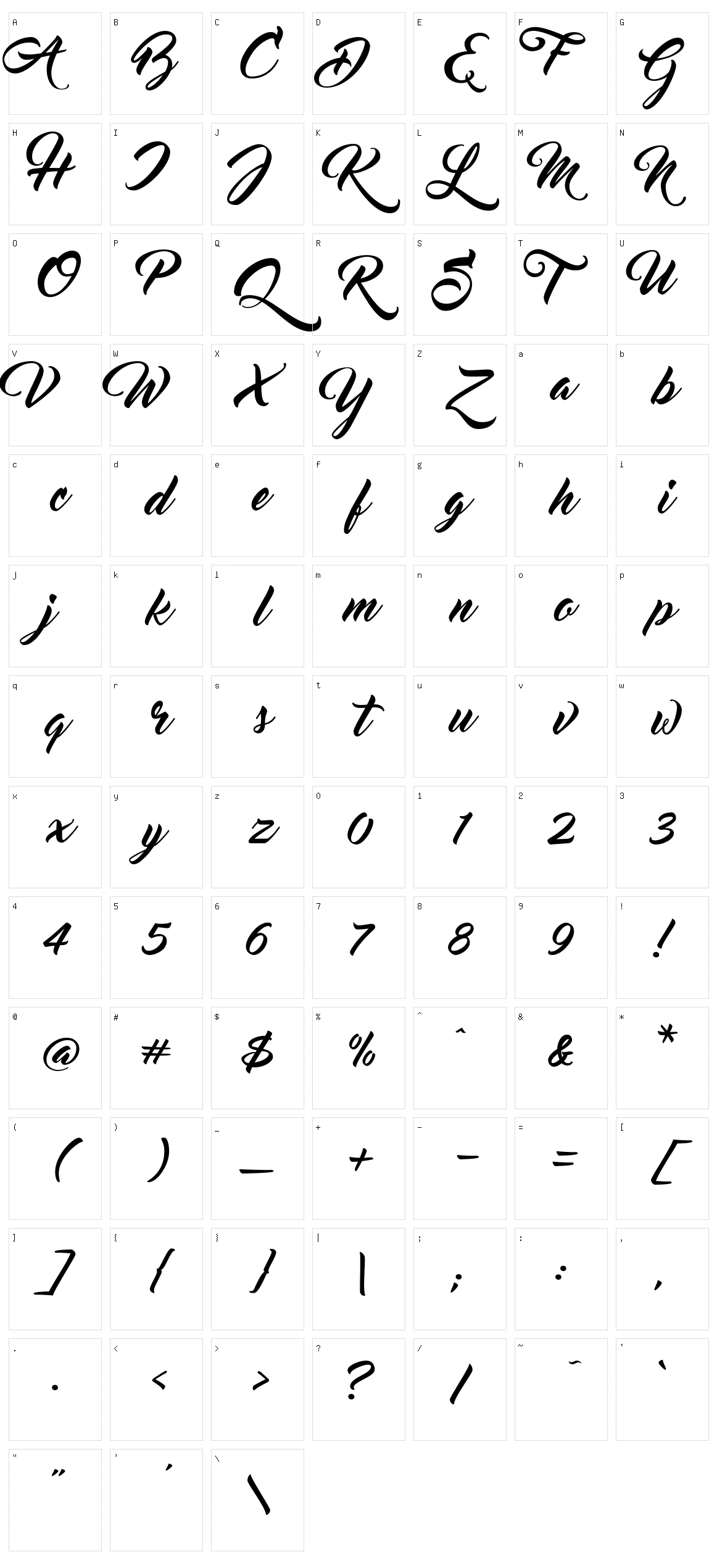 Master Of Break Character Set