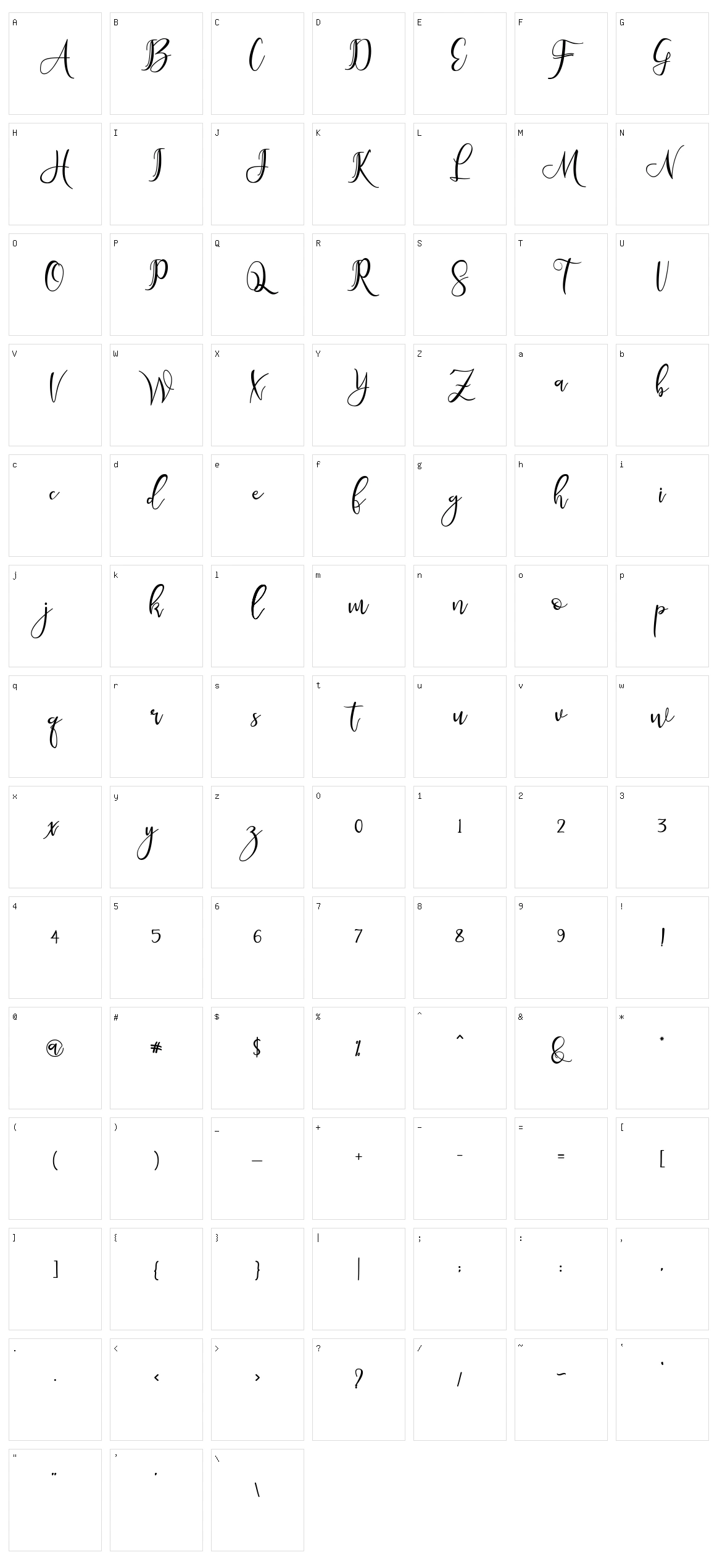Mekhasant Character Set