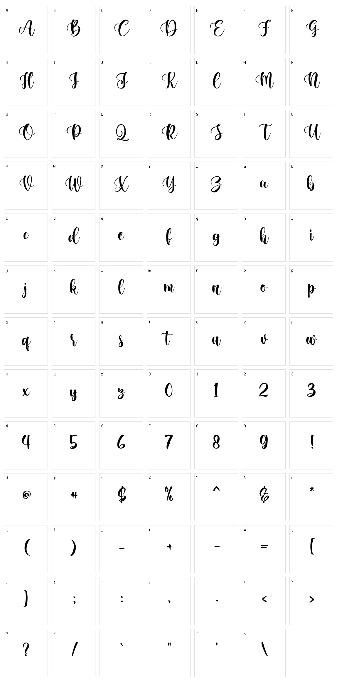 Miracle Day Character Set