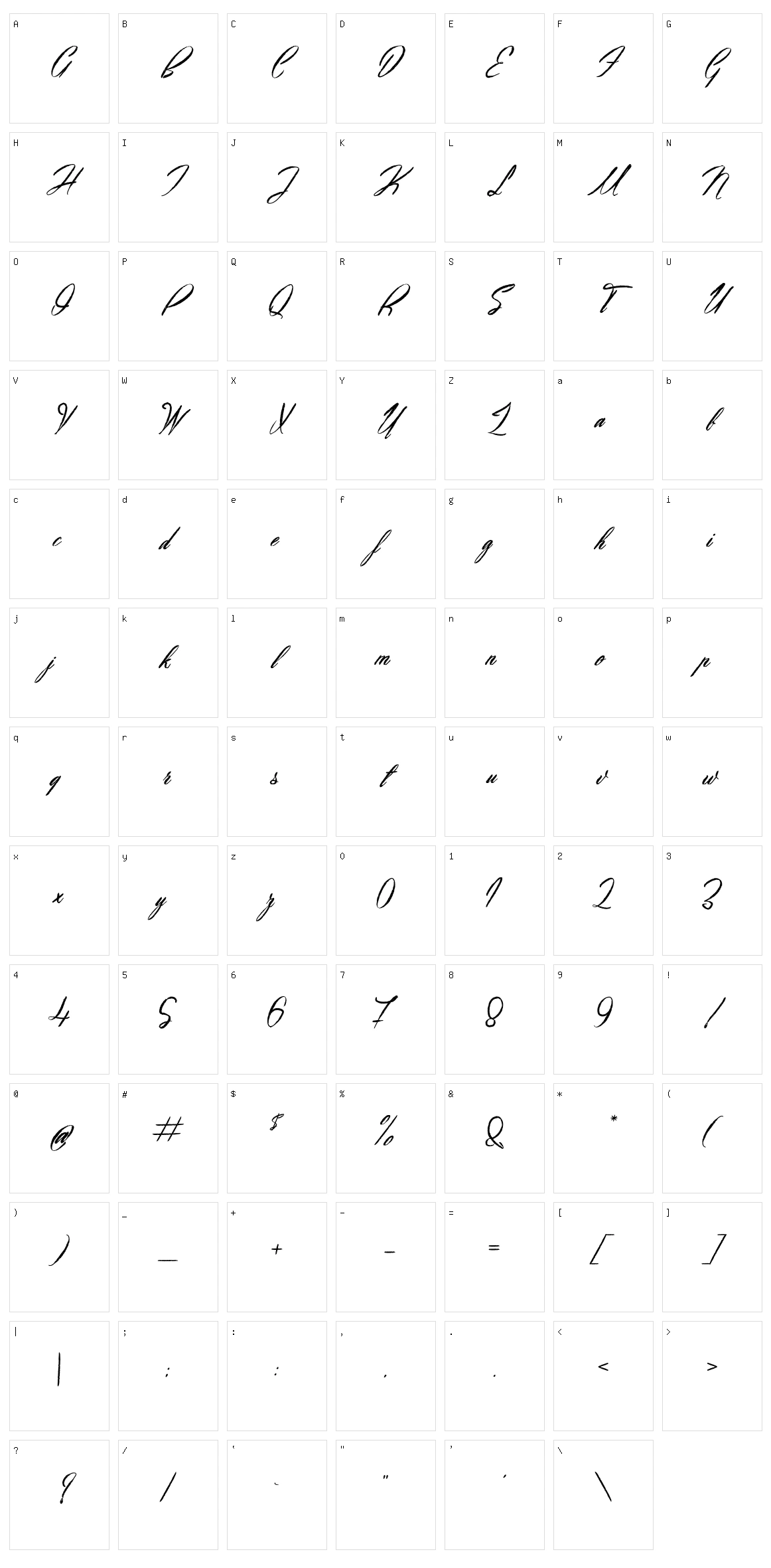 October Quotes Character Set