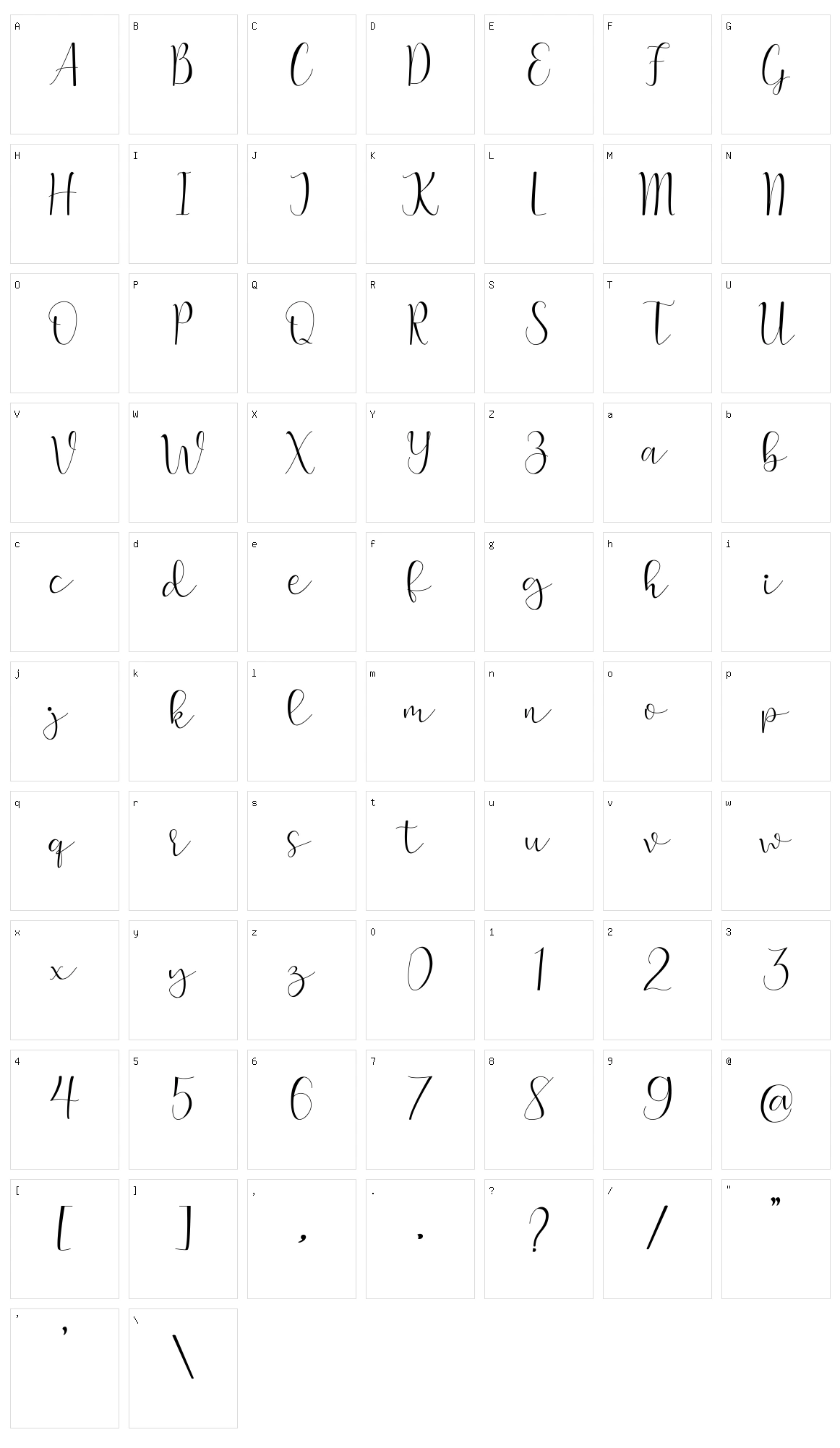 Positive Attitude Character Set