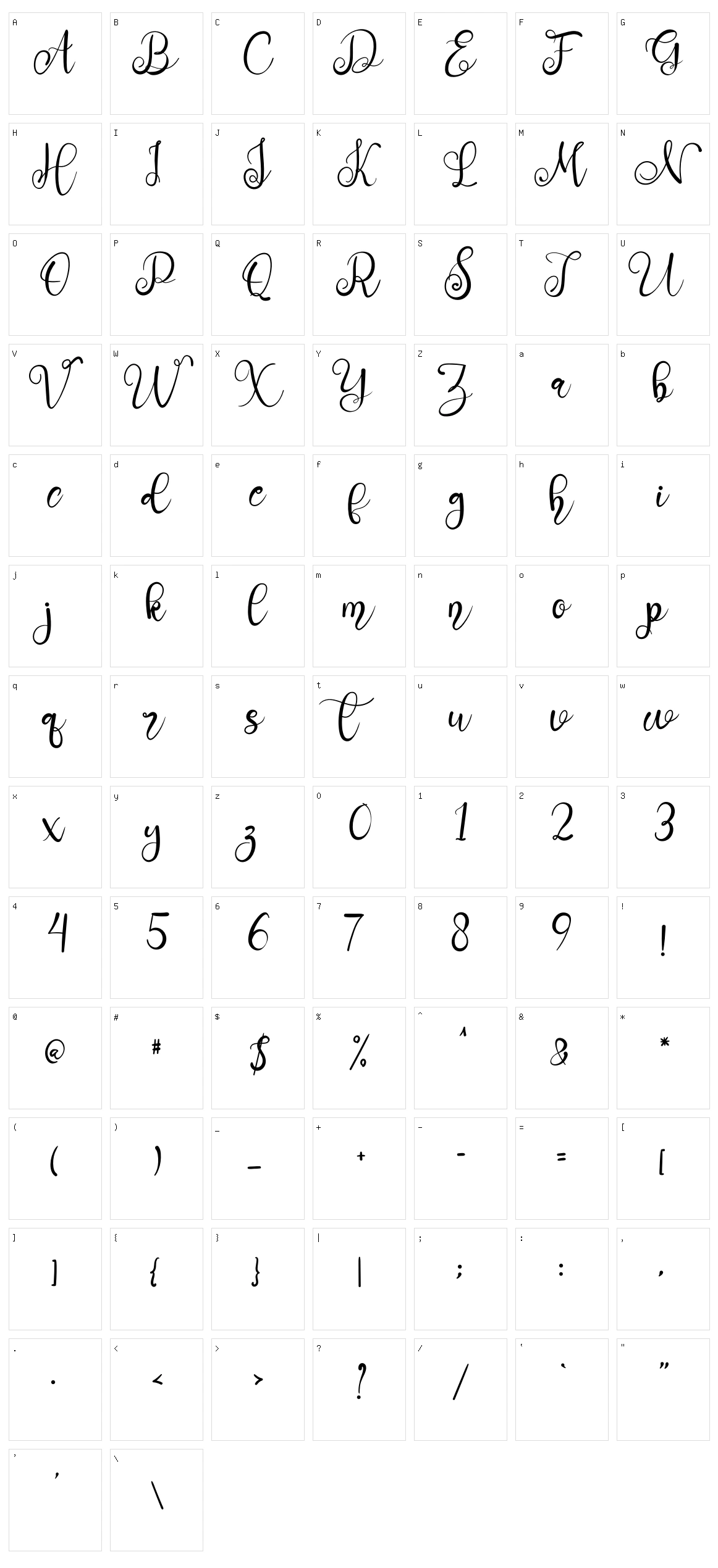 Saturday Night Character Set