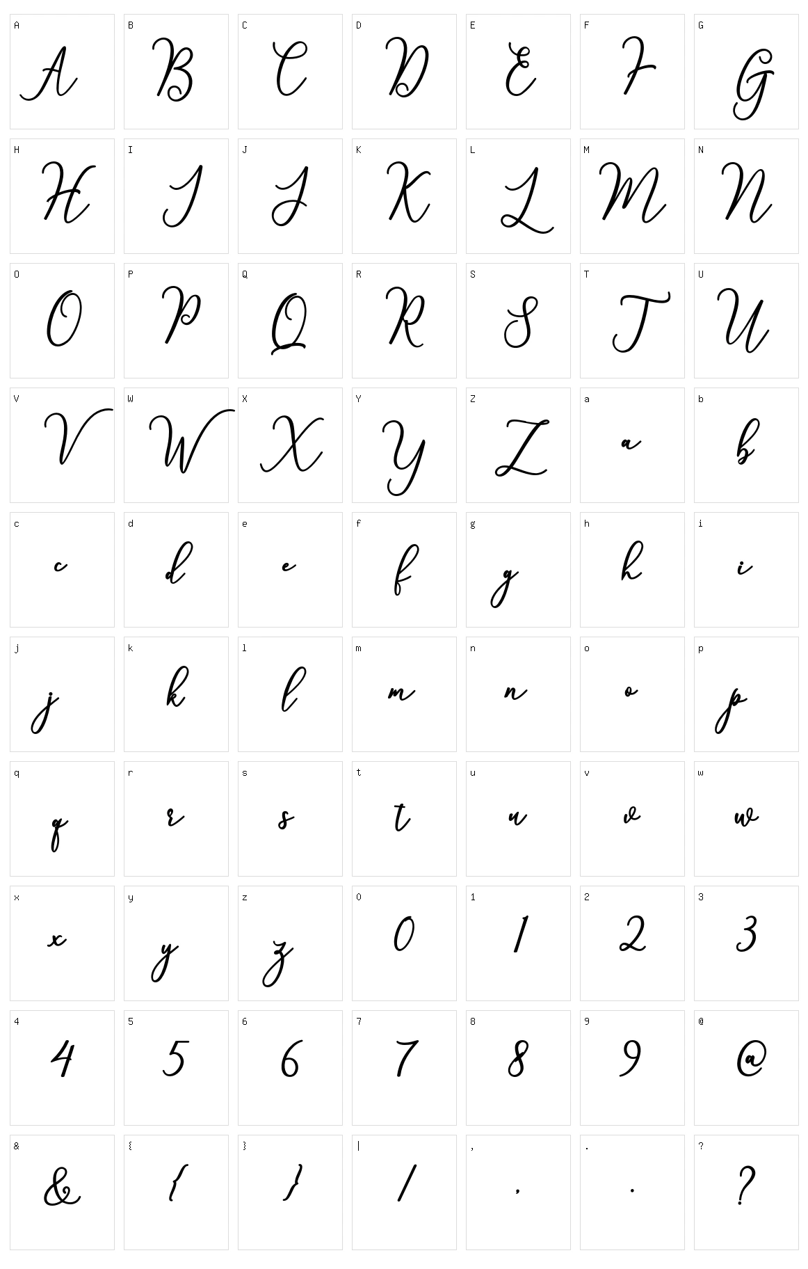 Something Character Set