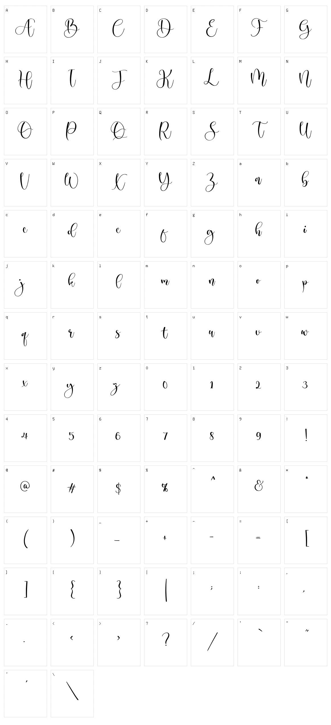Soulmate Character Set