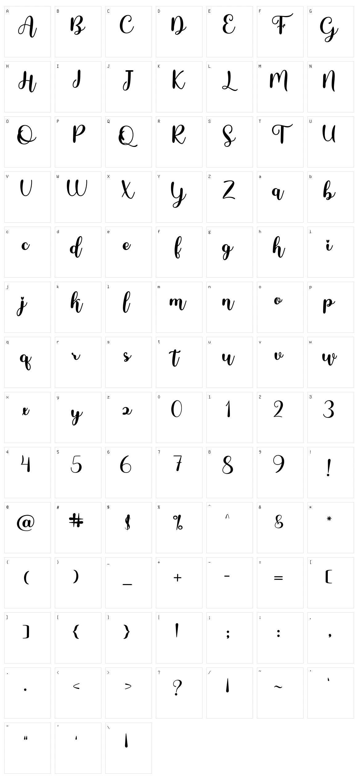 Stay Gracious Character Set