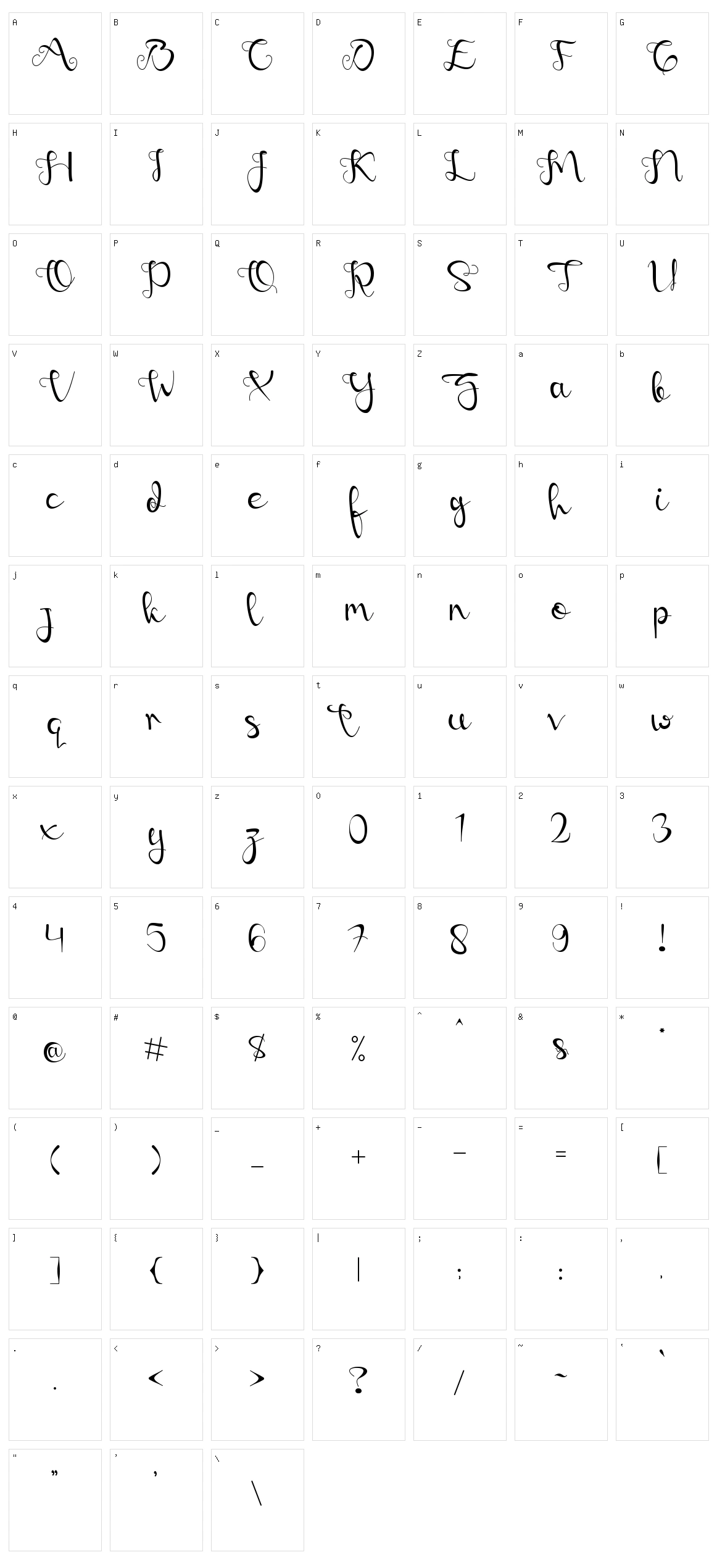 Sweet Love Character Set